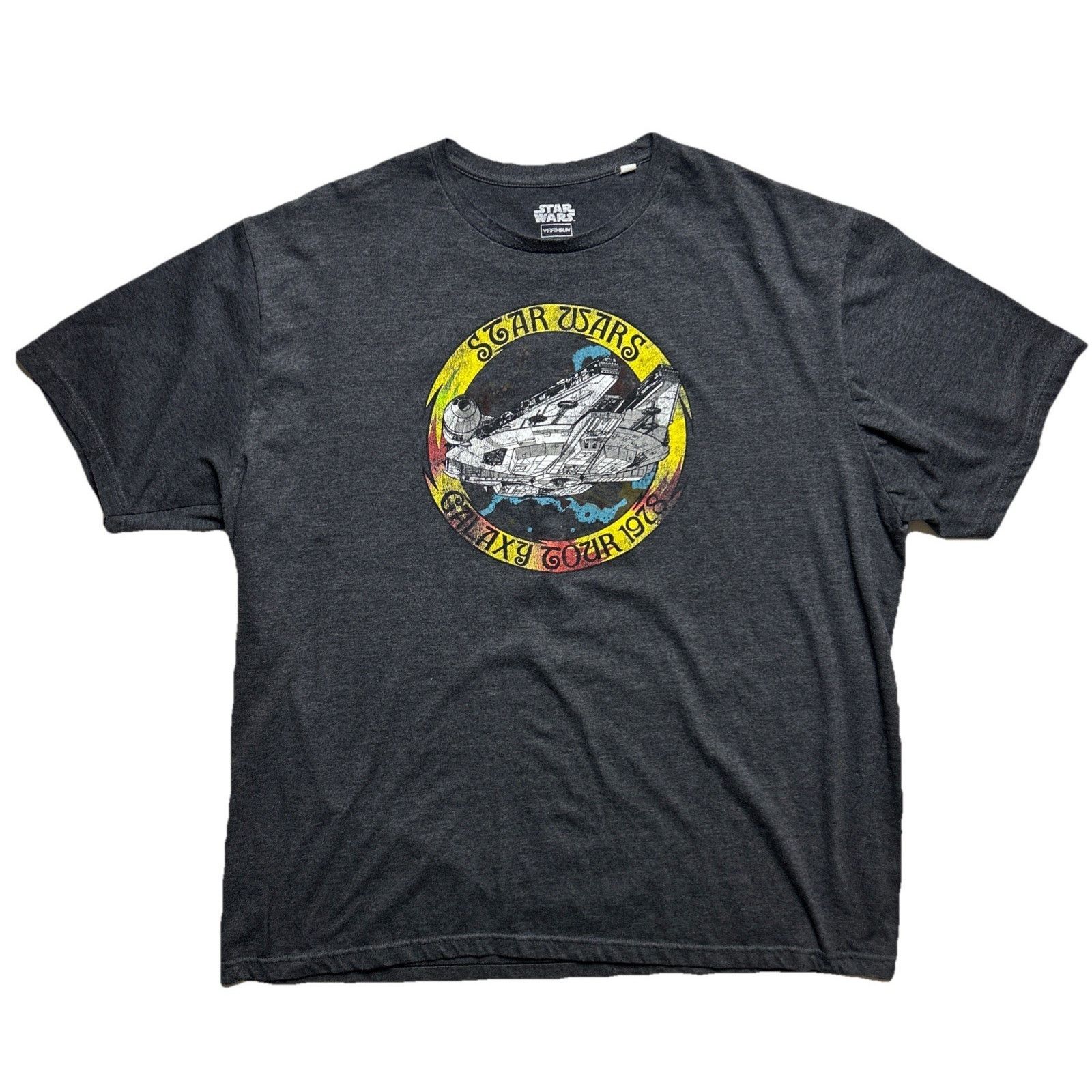 Star Wars VTG Star Wars Tshirt Galaxy Tour Gray Men XXL Size US XXL / EU 58 / 5 - 2 Thumbnail