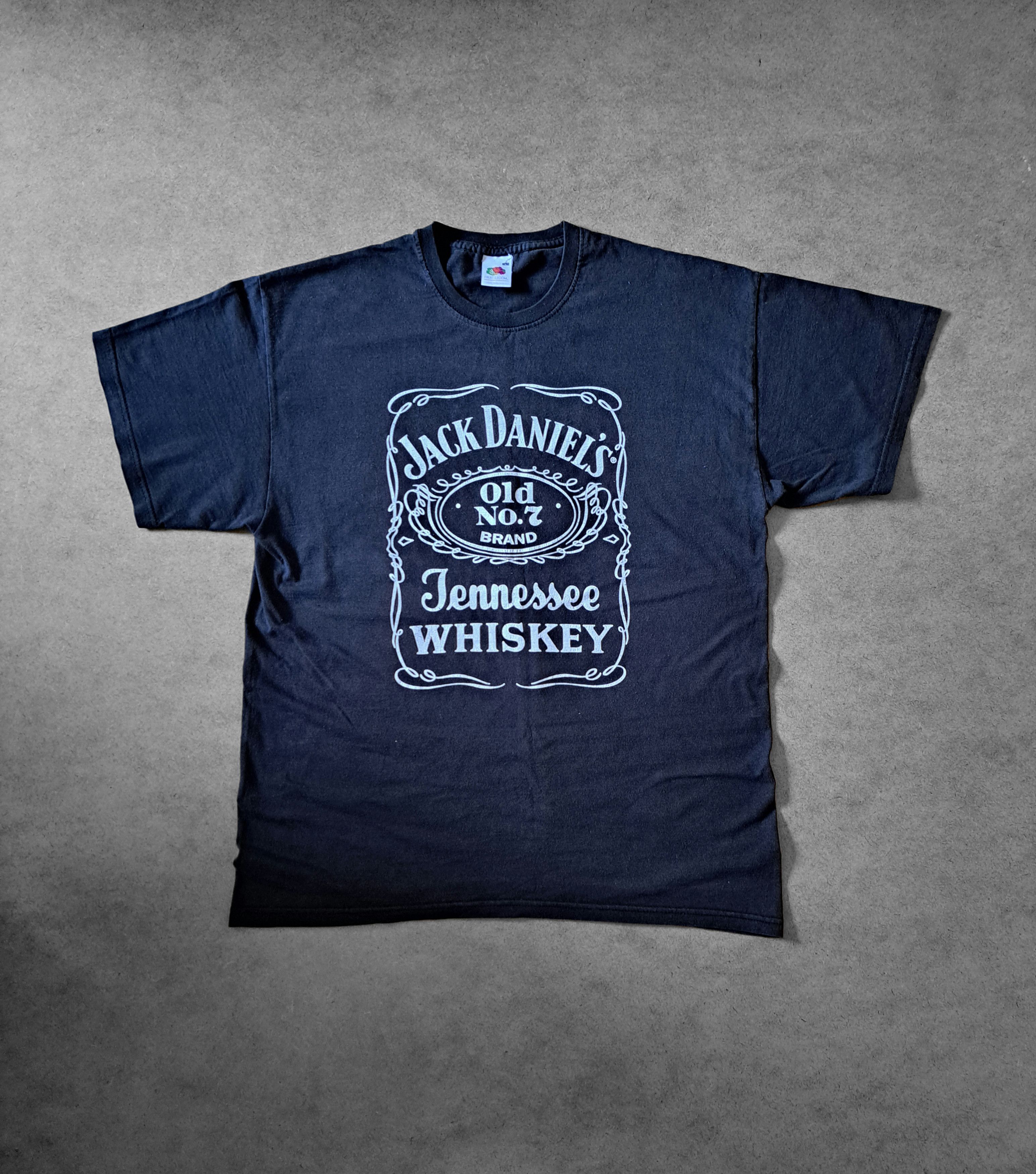 Fruit Of The Loom Vintage Fruit Of The Loom Jack Daniels tee Size US L / EU 52-54 / 3 - 1 Thumbnail