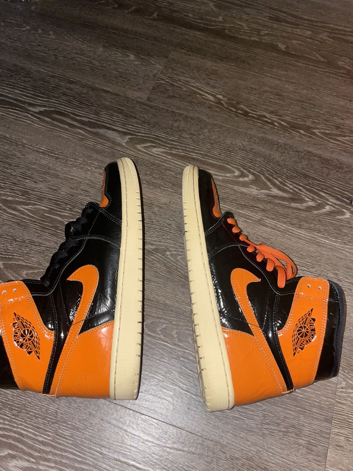 image of Nike Shattered Backboard 3.0 Shoes in Orange, Men's (Size 11)