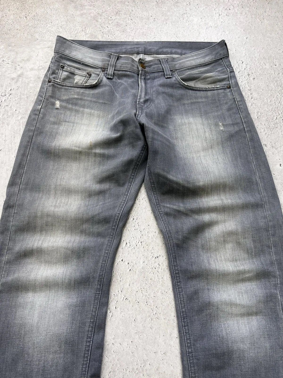 Carhartt Y2K baggy carhartt distressed jeans pants cargo y2k Size US 31 - 3 Thumbnail
