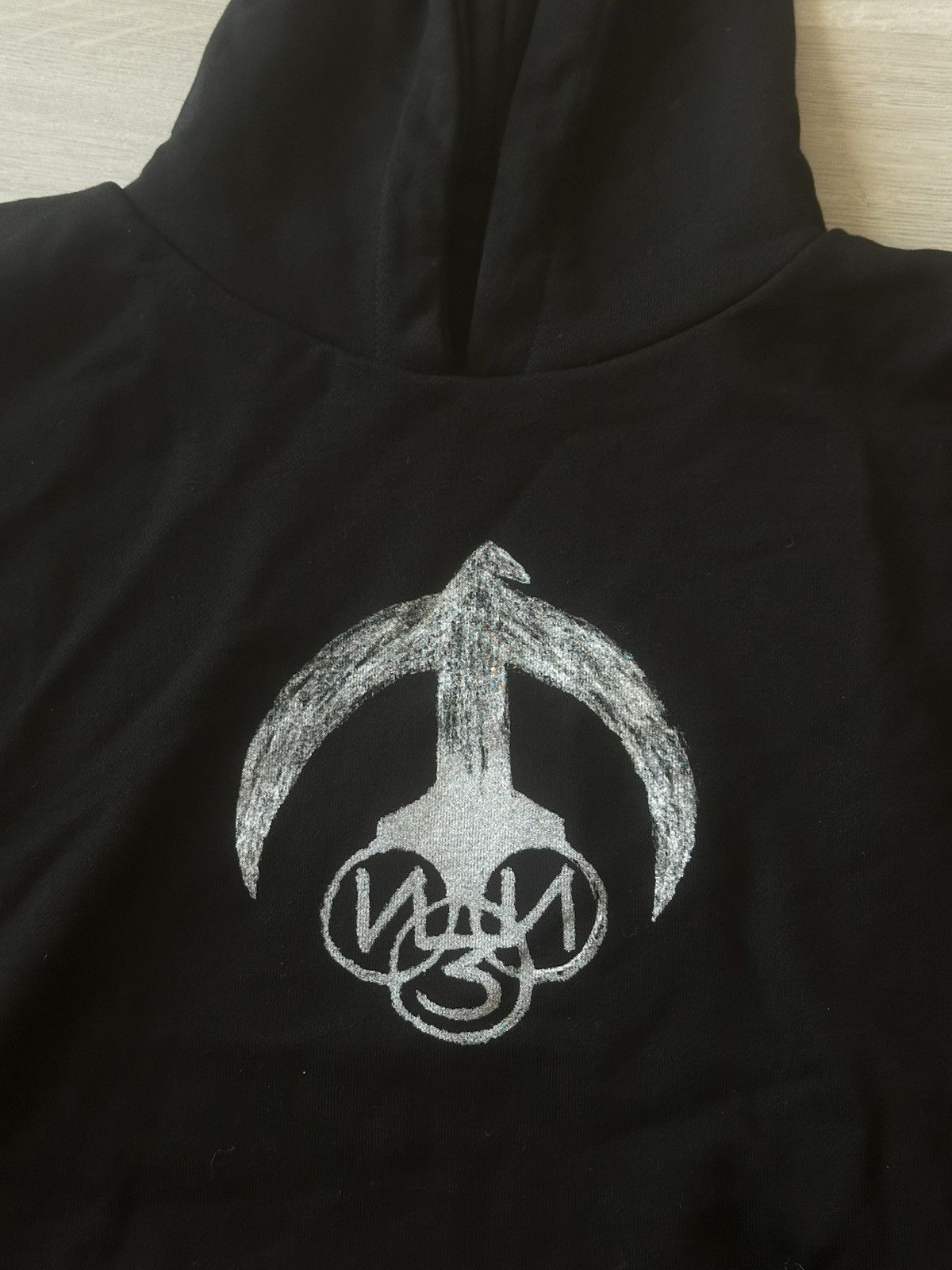 Gosha Rubchinskiy × Kanye West Kanye West Ye China Concert Hoodie Cresent Size US M / EU 48-50 / 2 - 2 Thumbnail