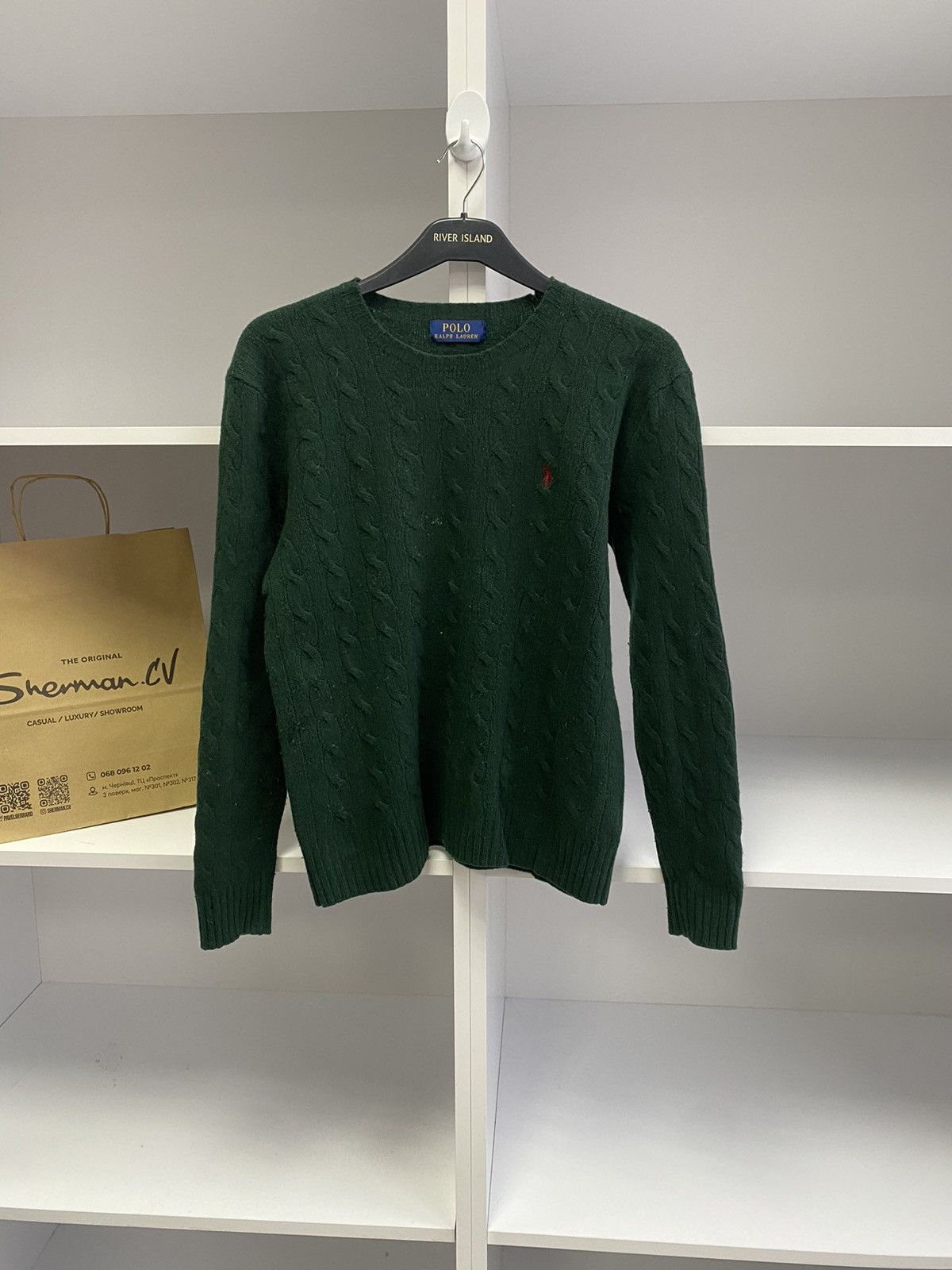 Polo Ralph Lauren × Vintage Vintage Polo Ralph Lauren Women's Sweater Size M / US 6-8 / IT 42-44 - 1 Thumbnail