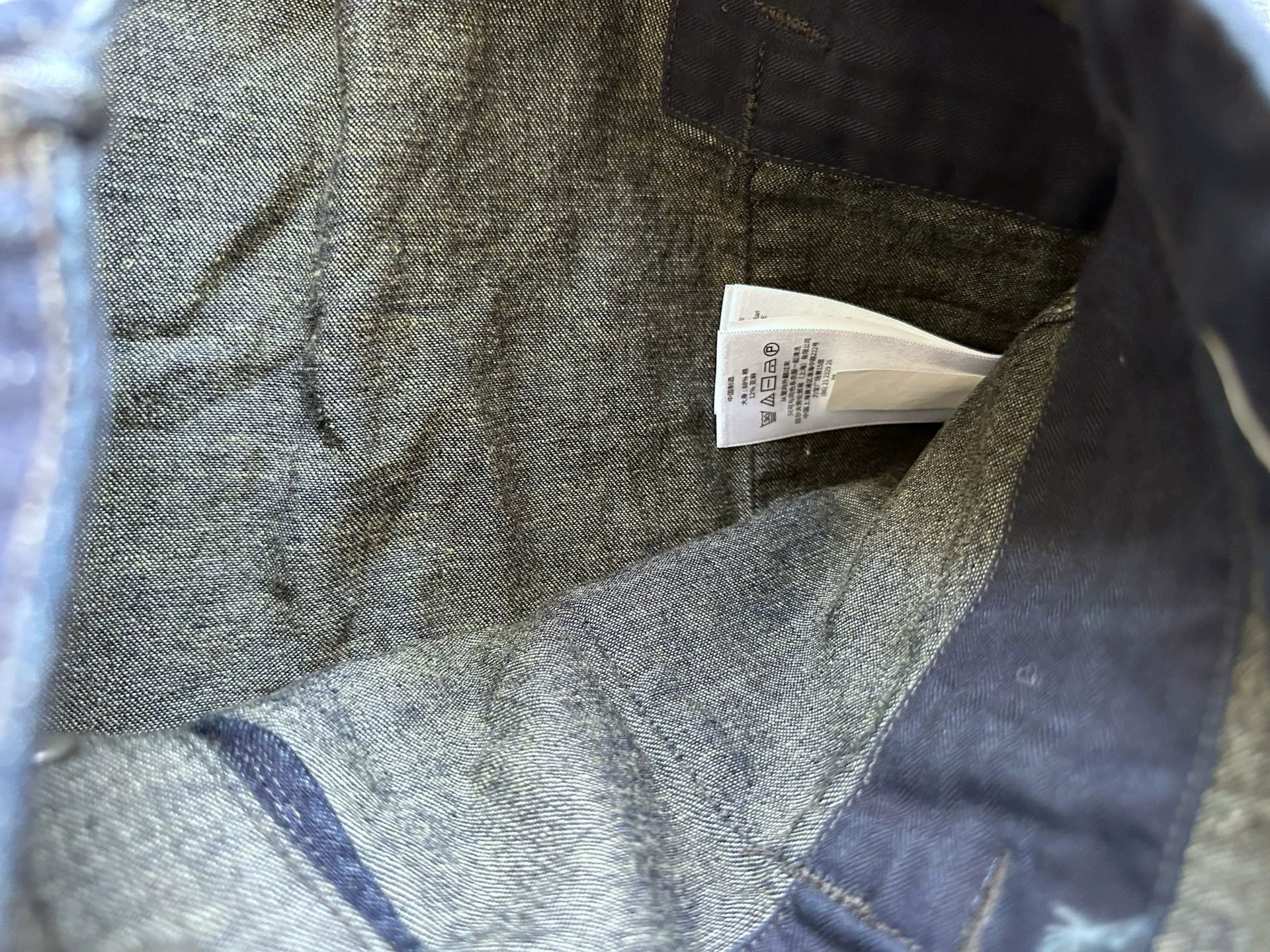 RRL Ralph Lauren RRL Navy CottonLinen BigPocket MilitaryPants 32x32 Size US 32 / EU 48 - 4 Thumbnail