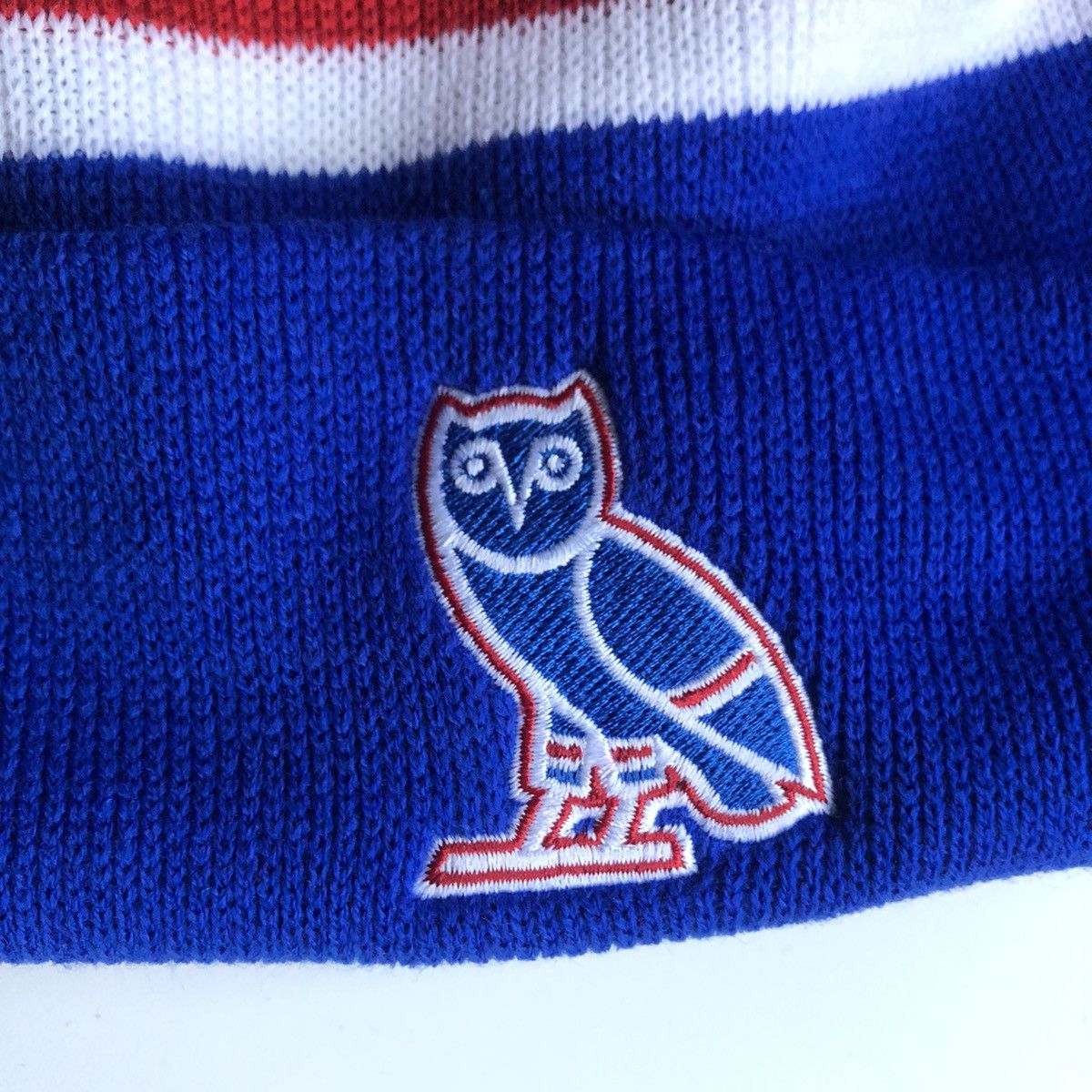 NHL × October's Very Own OVO x NEW YORK RANGERS BEANIE Size ONE SIZE - 4 Thumbnail
