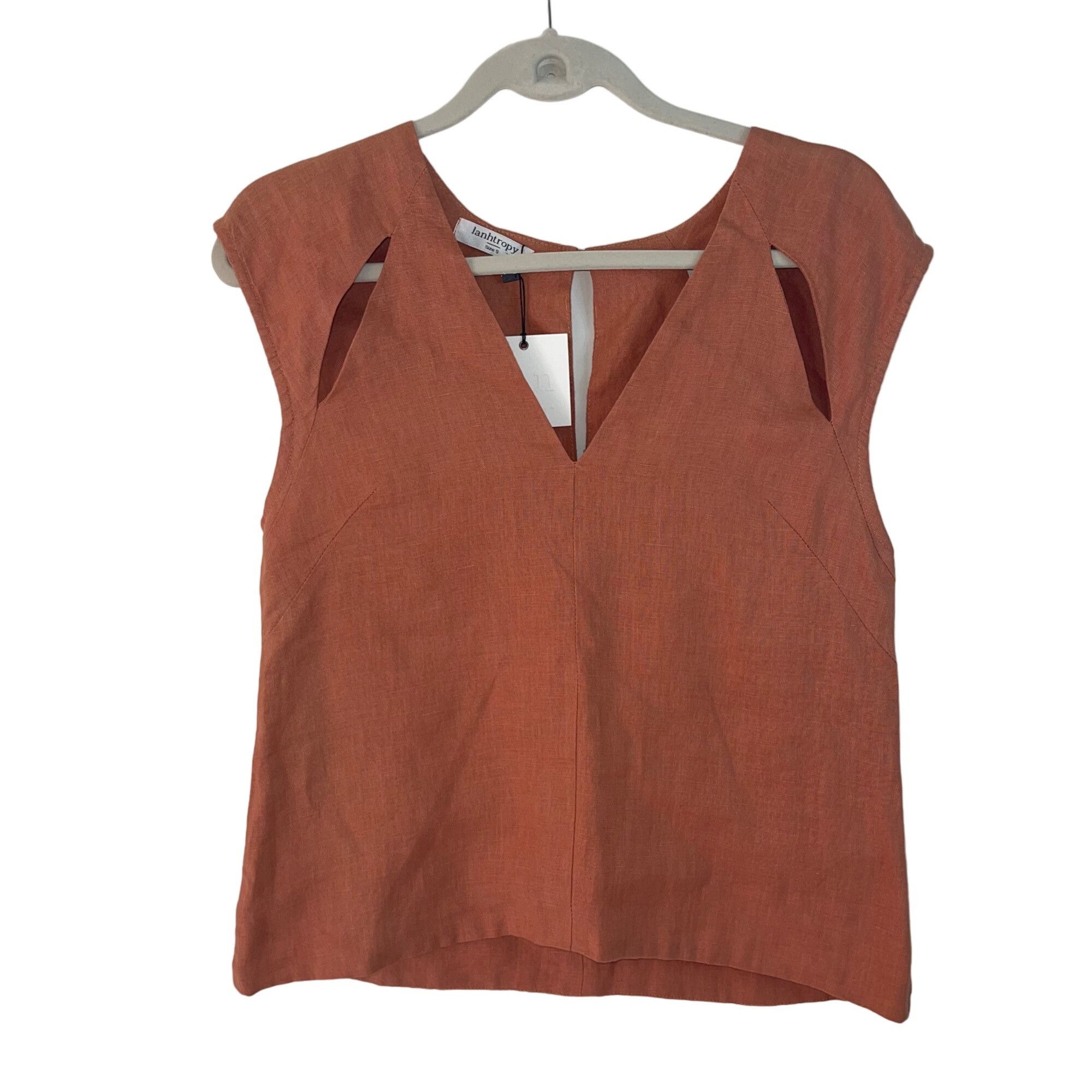 Other Lanhtropy Womens Top Size Small Brown Pearl Size S / US 4 / IT 40 - 1 Thumbnail