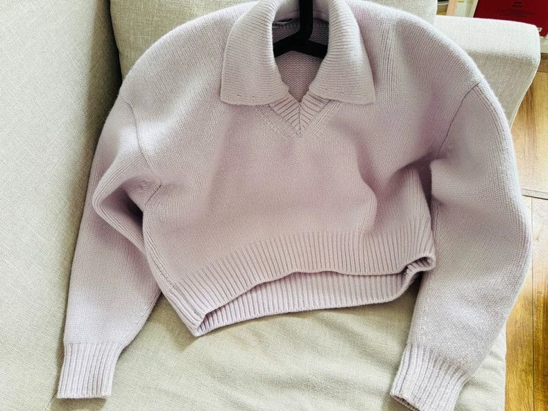 Alexander Wang Alexander Wang Pink Purple Thick Sweater- Size XS / US 0-2 / IT 36-38 - 1 Thumbnail