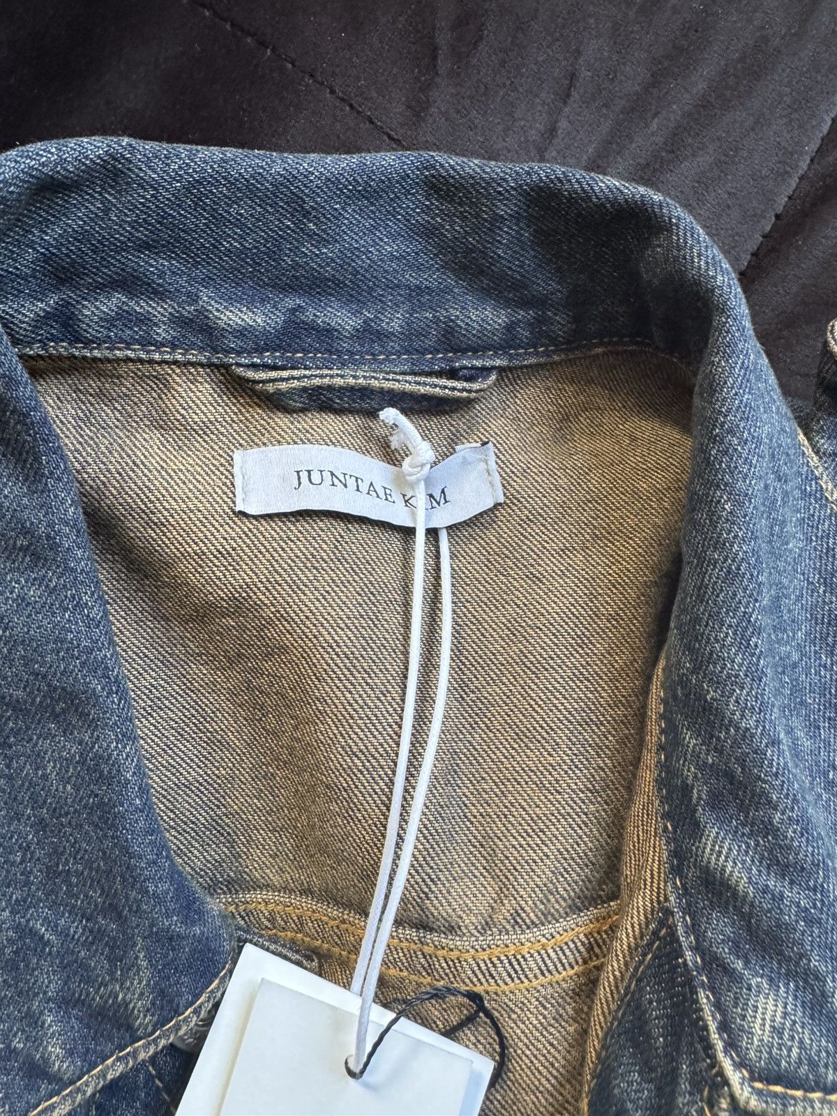 Juntae Kim Juntae Kim gathered denim jacket Size US S / EU 44-46 / 1 - 3 Thumbnail