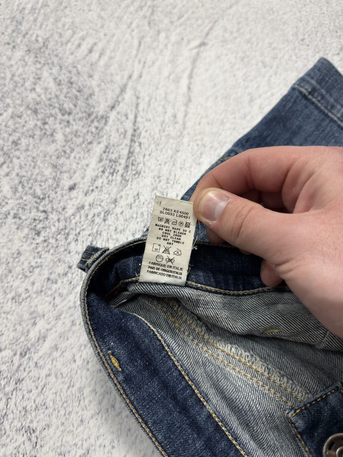 Miss Sixty Vintage Y2K Miss Sixty Denim Low Rise Mini Skirt Size M Size 27" / US 4 / IT 40 - 8 Thumbnail