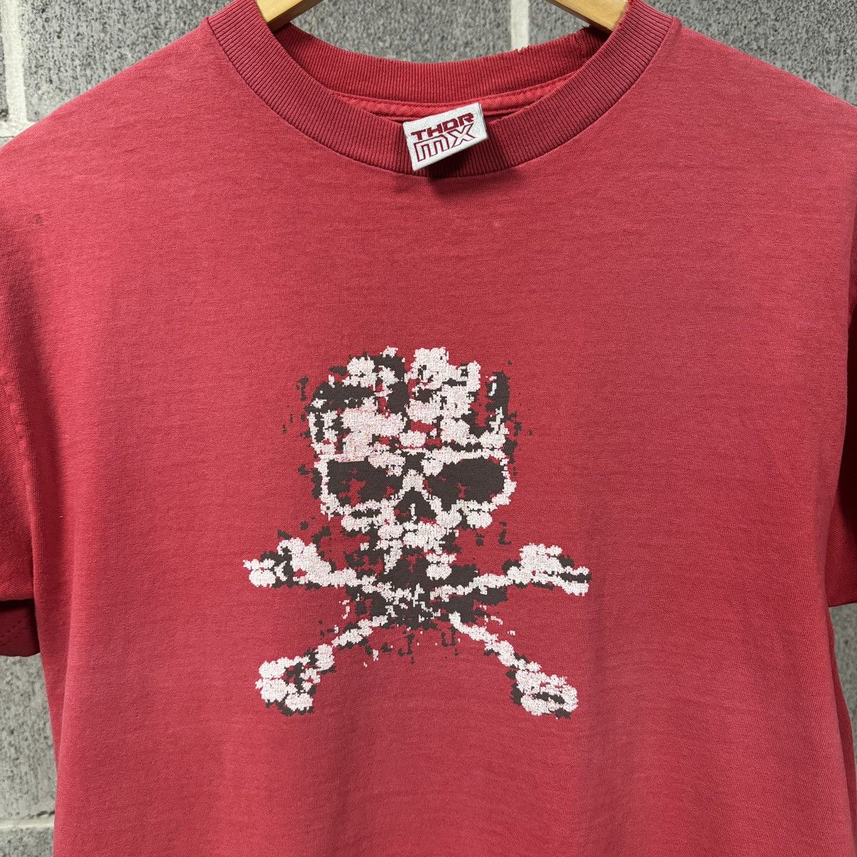 Vintage Thrashed Faded Distressed Skull Shirt ERD Grunge Oakley Size US M / EU 48-50 / 2 - 3 Thumbnail