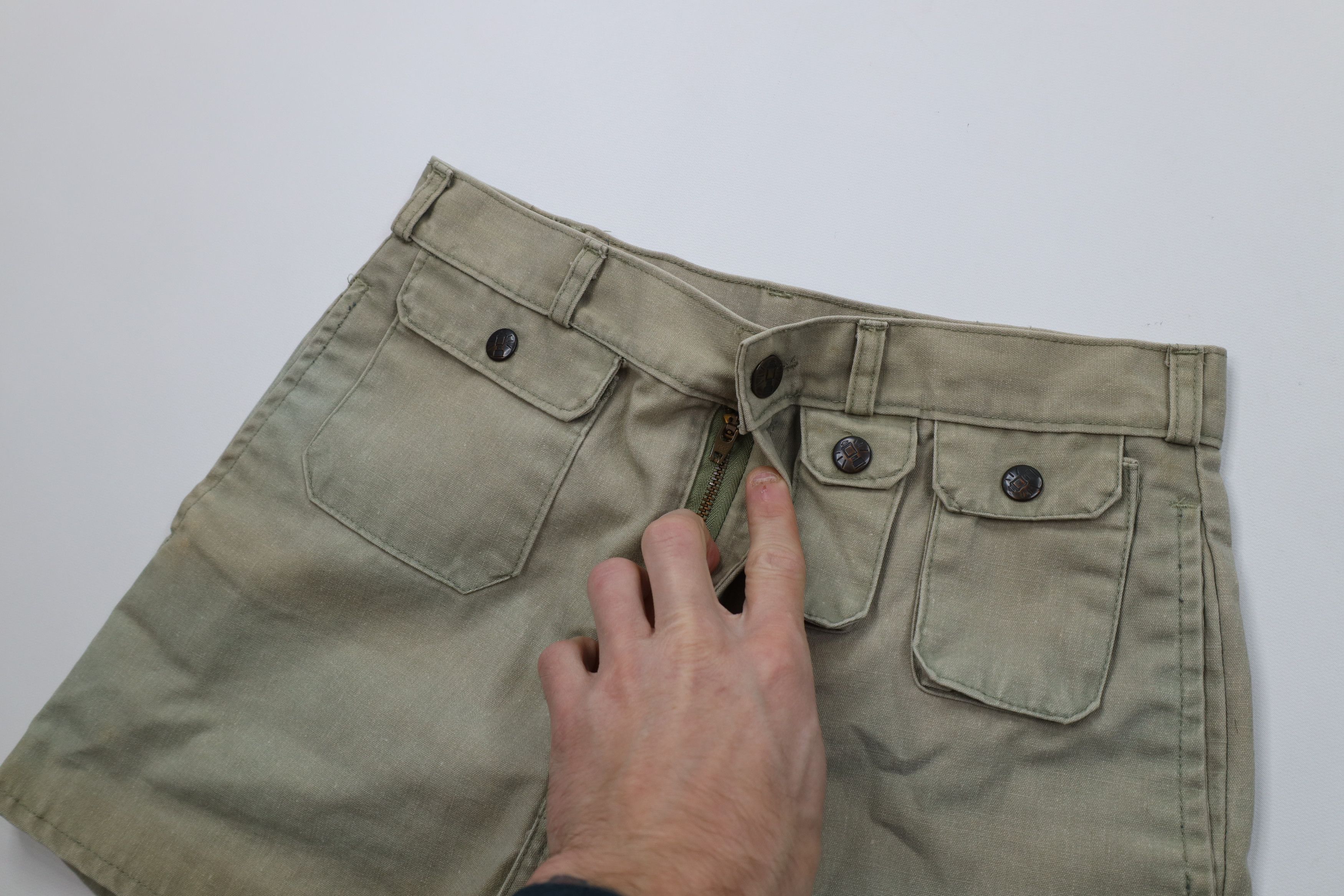 Coleman Vintage 70s 80s Coleman Camping Trekking Short Shorts Size US 29 - 5 Thumbnail