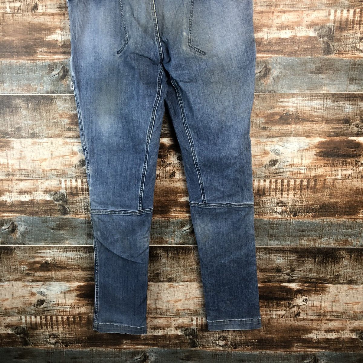Japanese Brand TORA Blue Distressed Denim Pants #A2080 Size US 37 - 19 Thumbnail