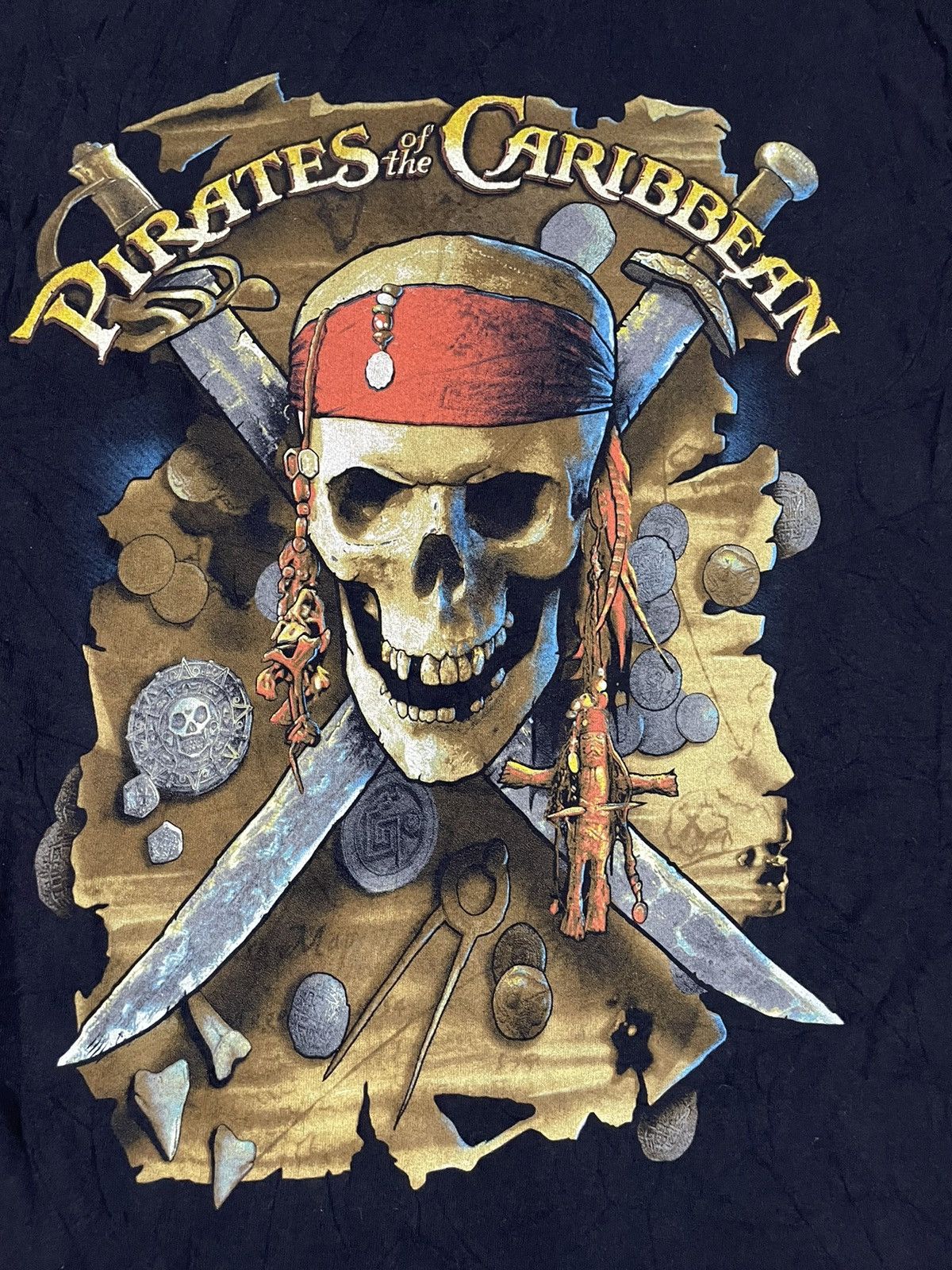 Disney × Vintage Pirates Of The Carribean Movie Tee Size US M / EU 48-50 / 2 - 2 Thumbnail
