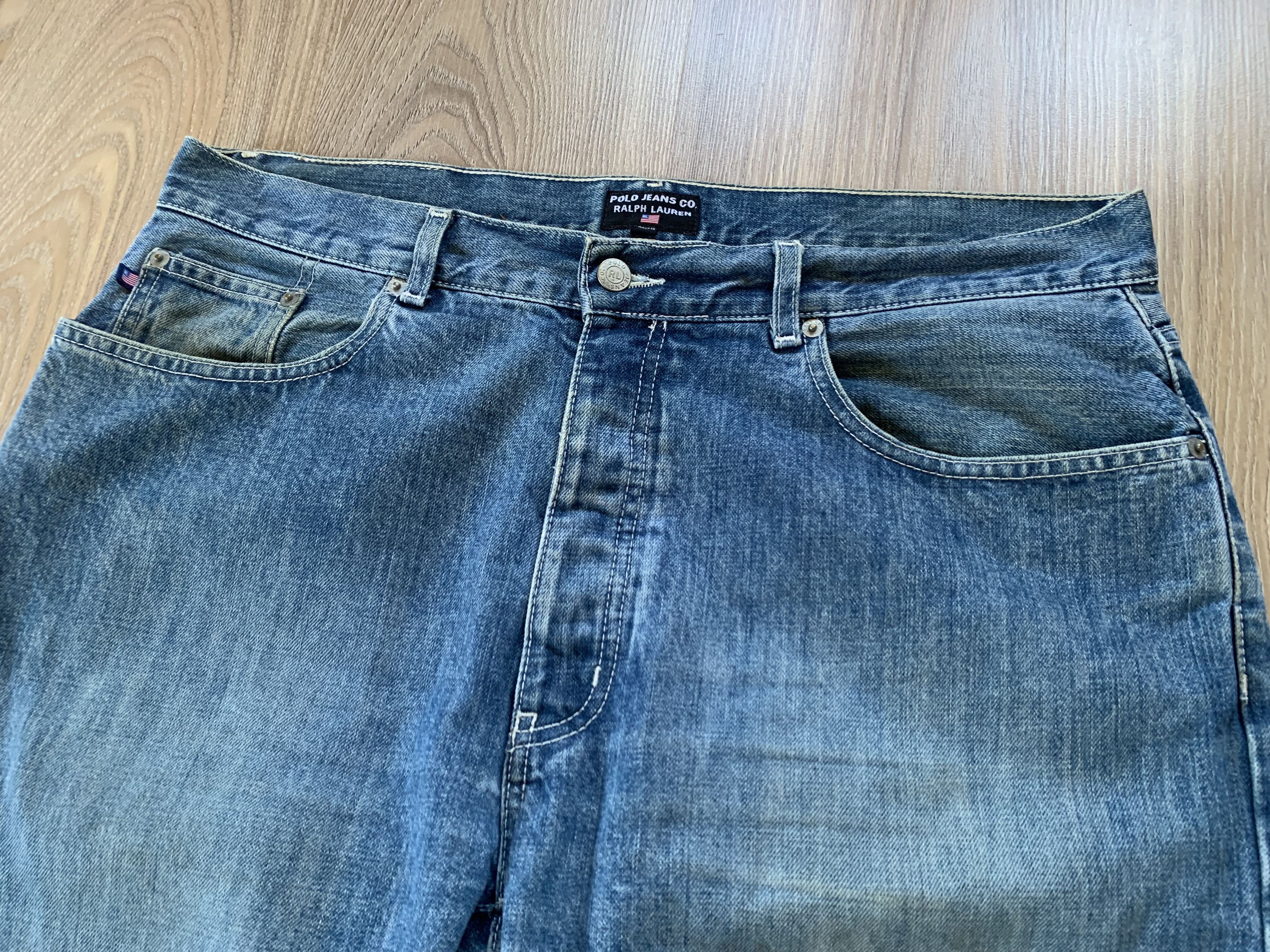 Denime Polo Ralph Lauren Blue Denim Jeans Size US 36 / EU 52 - 4 Thumbnail