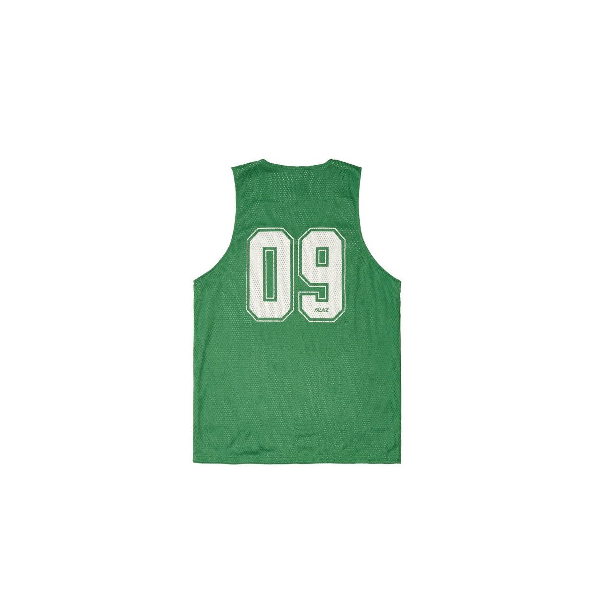 Palace MESH REVERSO BORDER VEST GREEN Basketball XXL Jersey