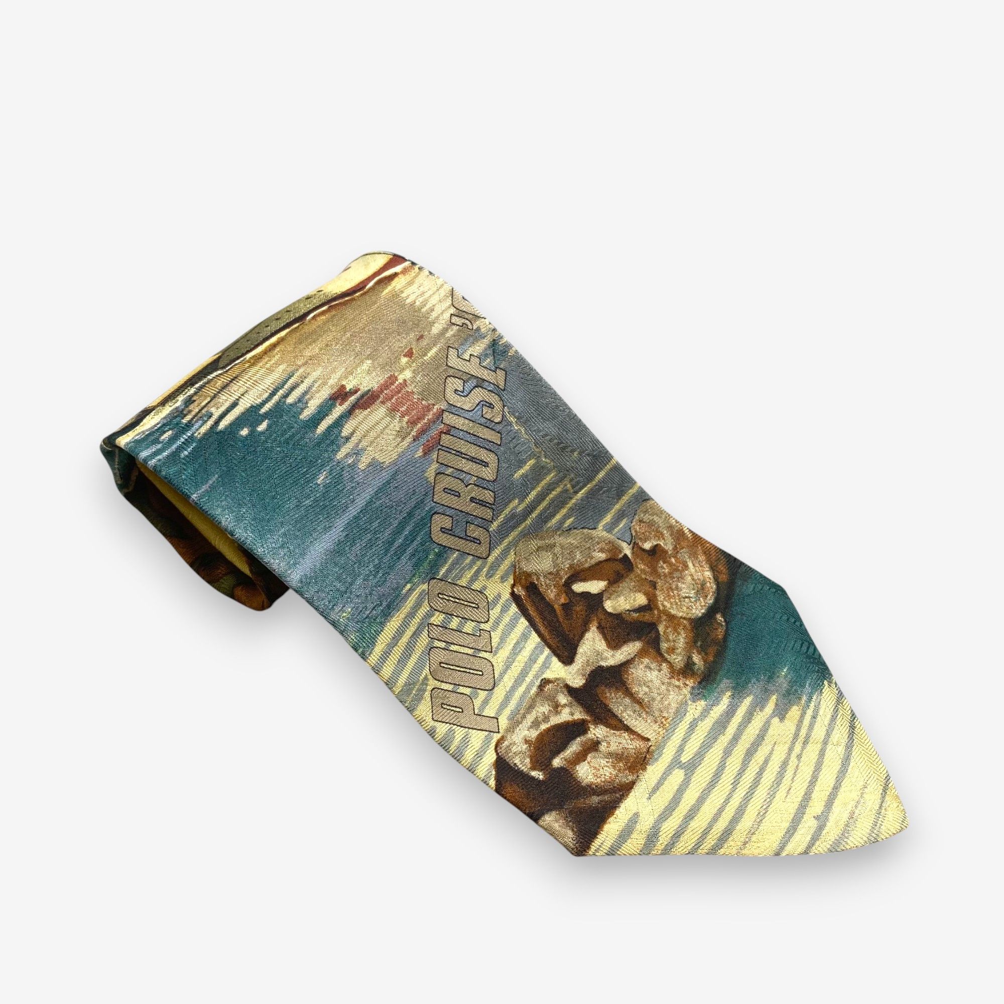 Polo Ralph Lauren Vintage Polo Ralph Lauren SILK Necktie Cravate Pure Silk Size ONE SIZE - 1 Thumbnail