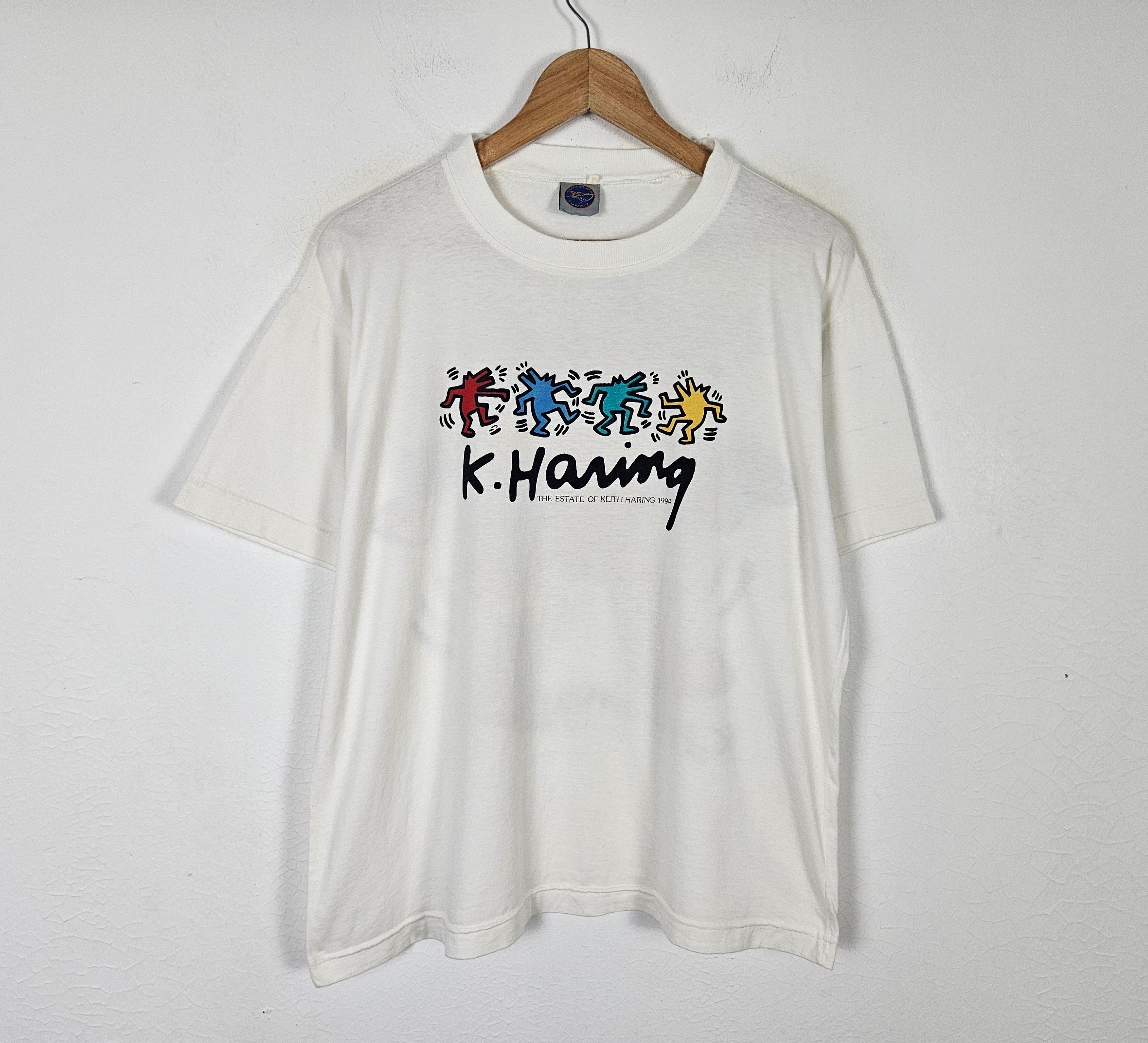 Keith Haring × Vintage Vintage Keith Haring Pop Art 90s shirt Size US L / EU 52-54 / 3 - 3 Thumbnail