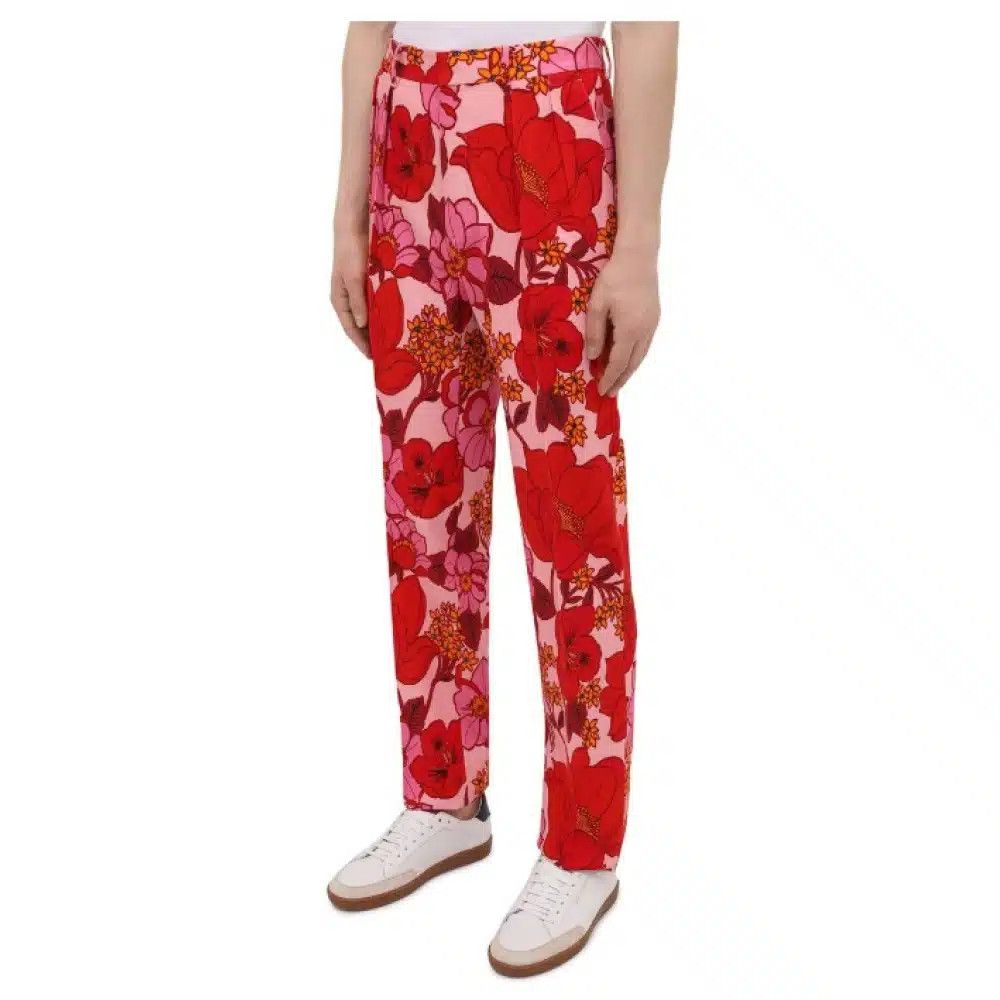 Tom Ford o1sndg0825 759F42 Flower Classic Pant in Multicolor Size US 34 / EU 50 - 2 Thumbnail