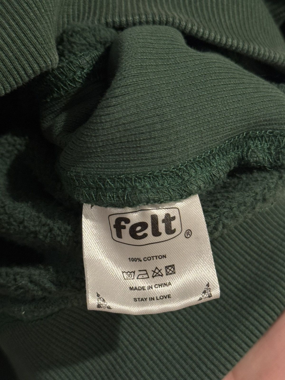 Bricks & Wood Bricks And Wood x Felt Fleece Hoodie Men Size Medium Size US M / EU 48-50 / 2 - 8 Thumbnail