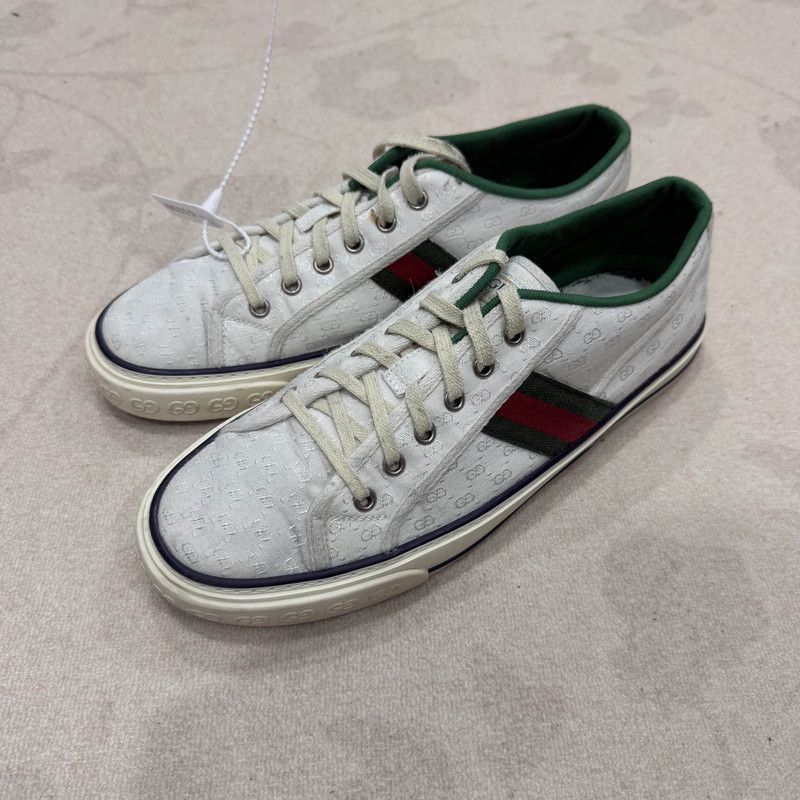 Gucci Gucci 1977 Vintage Tennis Fashion Sneakers for Men Size US 10.5 / EU 43-44 - 1 Thumbnail