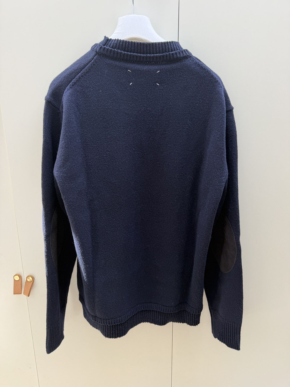 Elbow Patch Wool Sweater