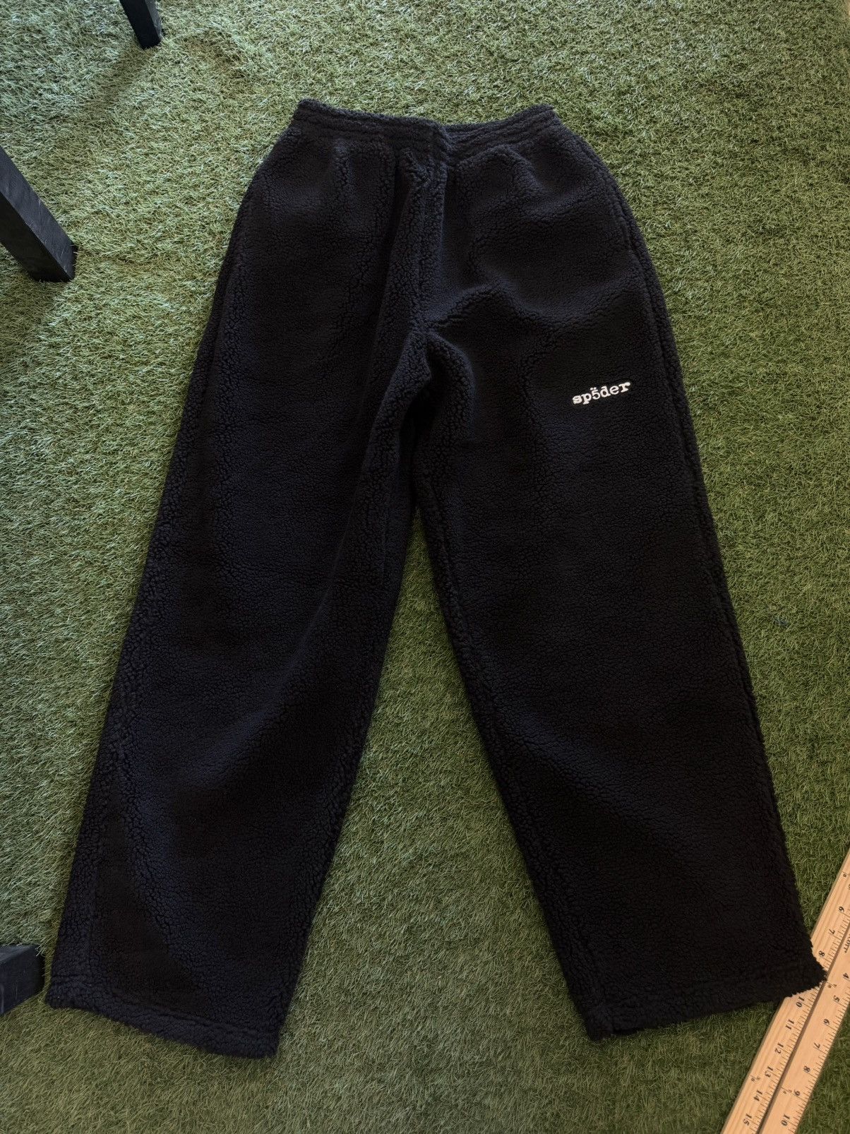 Sp5der Sp5der Worldwide Teddy Fleece Sweatpants Size M Size US 30 / EU 46 - 1 Thumbnail