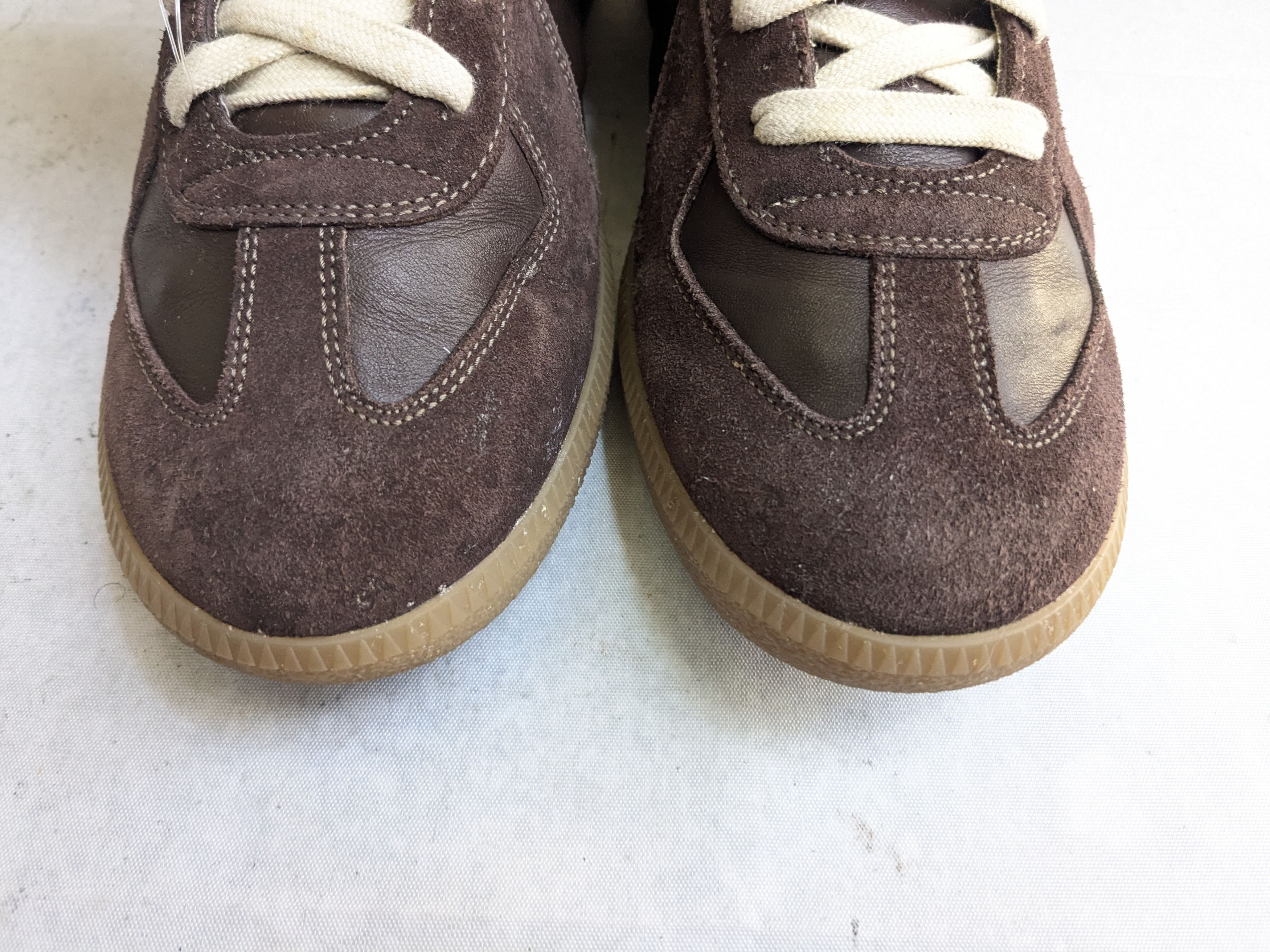 Maison Margiela Maison Margiela Replica GAT Brown 9 42 Low Tops Gum Size US 9 / EU 42 - 3 Thumbnail