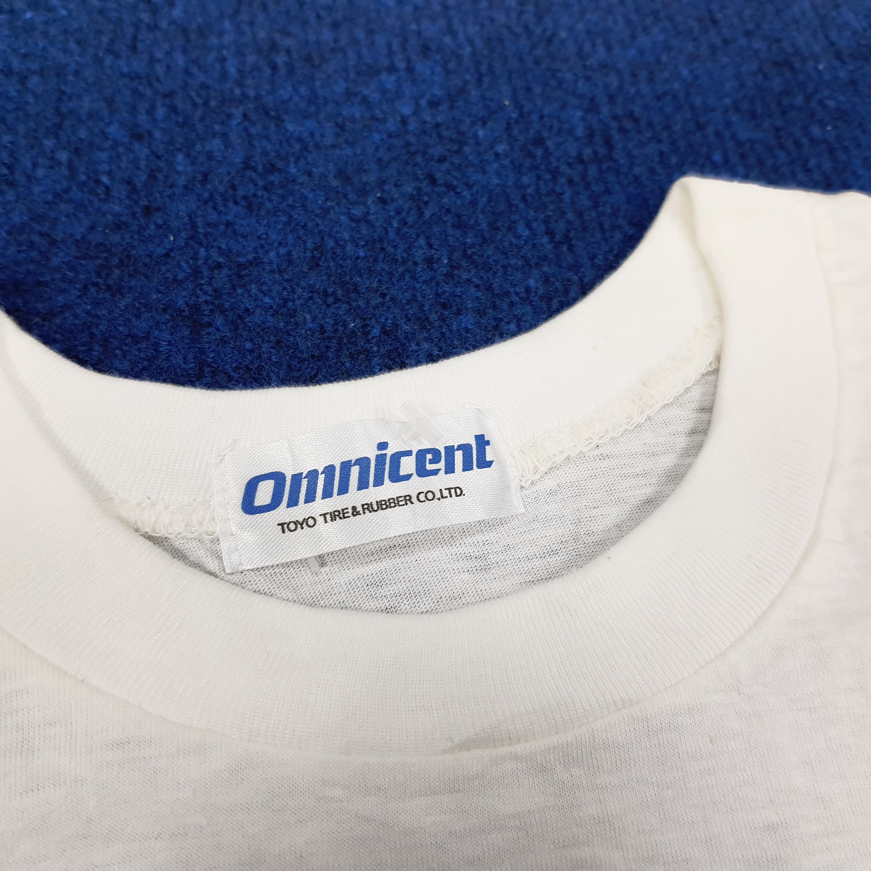 Japanese Brand × Vintage Vintage Omnicent Japanese Brand Motorsports Tshirt Size US M / EU 48-50 / 2 - 4 Thumbnail