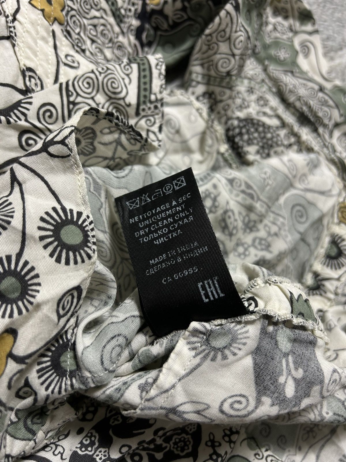 Isabel Marant Isabel Marant Étoile beige green floral set skirt + top Size XS / US 0-2 / IT 36-38 - 7 Thumbnail