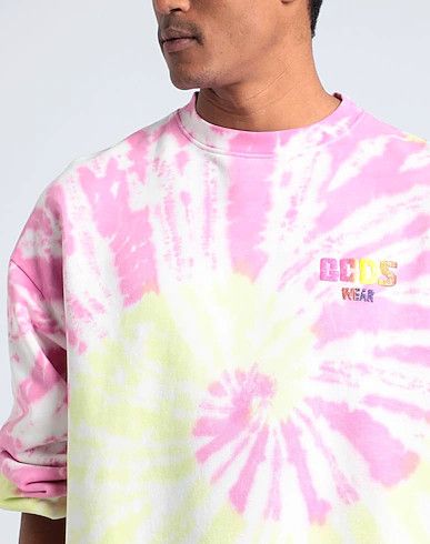 GCDS GCDS Wear Milano Tie-Dye Logo Sweatshirt Size US M / EU 48-50 / 2 - 2 Thumbnail
