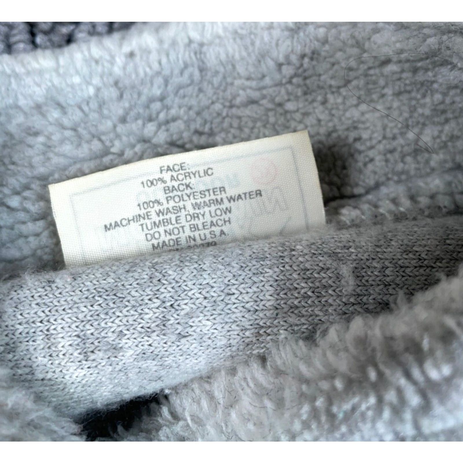Vintage Vintage Black Mountain VTG 2X Gray Deer Pattern Deep Fleece Jacket Adult Women Outdoor Outdoor Gray Pattern Deer Black Mountain VTG 2X Size XXL / US 16-18 / IT 52-54 - 4 Thumbnail