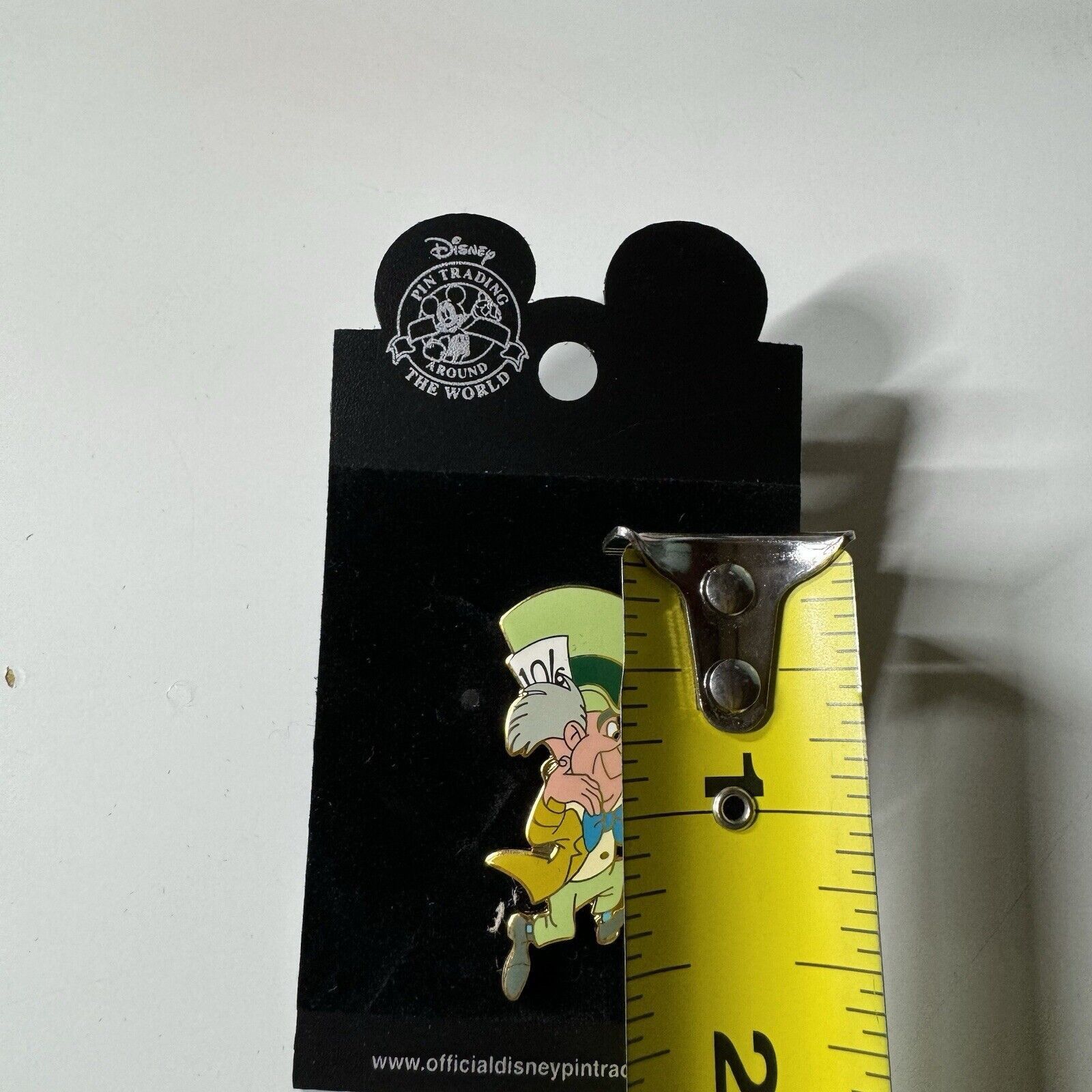 Disney VTG 2002 Mad Hatter Jumping Disney 50 Anniversary Pin 7206 Size ONE SIZE - 6 Thumbnail