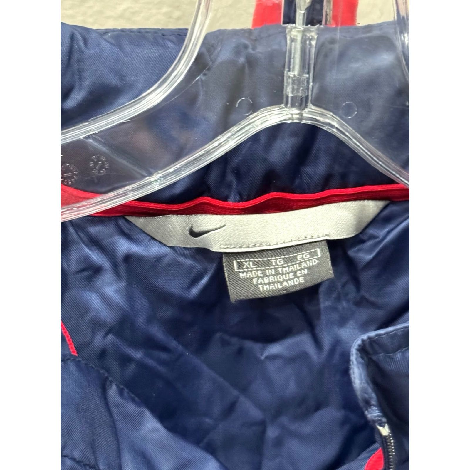 Nike Nike Team USA Soccer Zippered Hooded Jacket Coat XL Mens Multicolor Casual Shirt? Size US XL / EU 56 / 4 - 7 Thumbnail