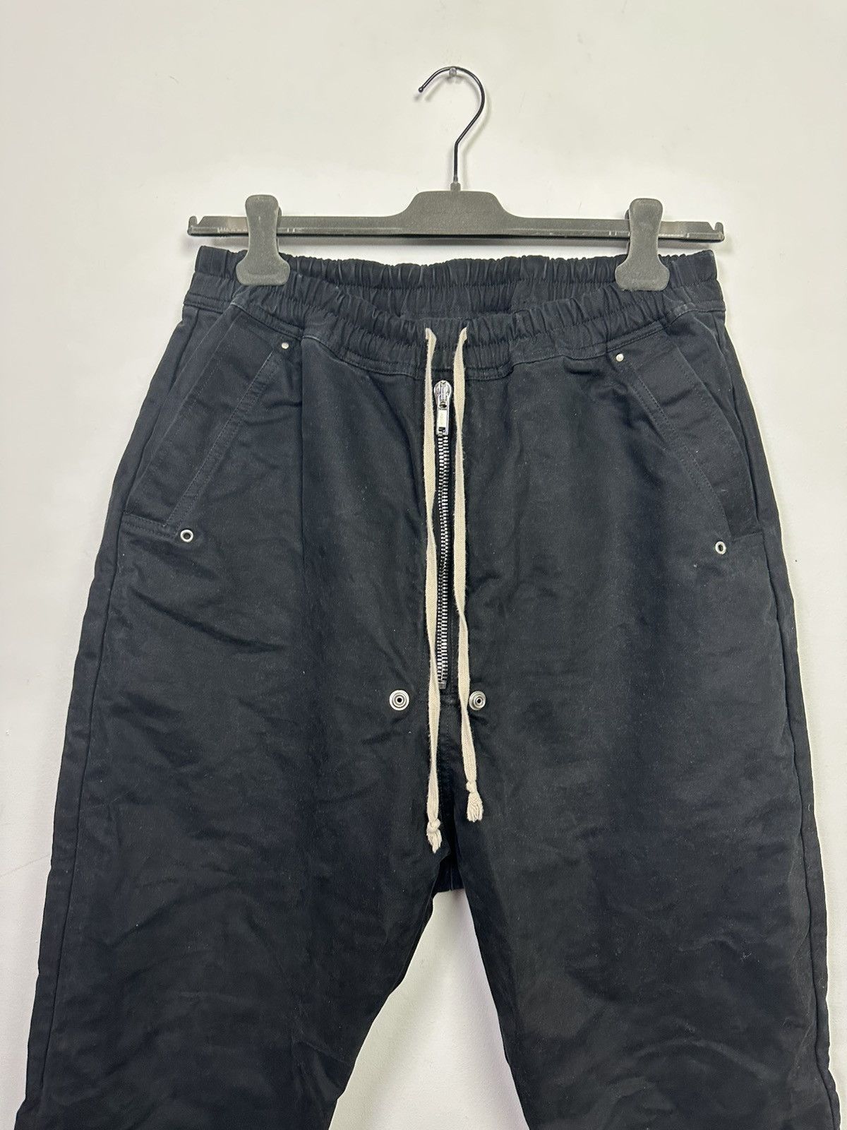Rick Owens Drkshdw DRKSHDW Moleskin Bela Trousers Size US 34 / EU 50 - 2 Thumbnail