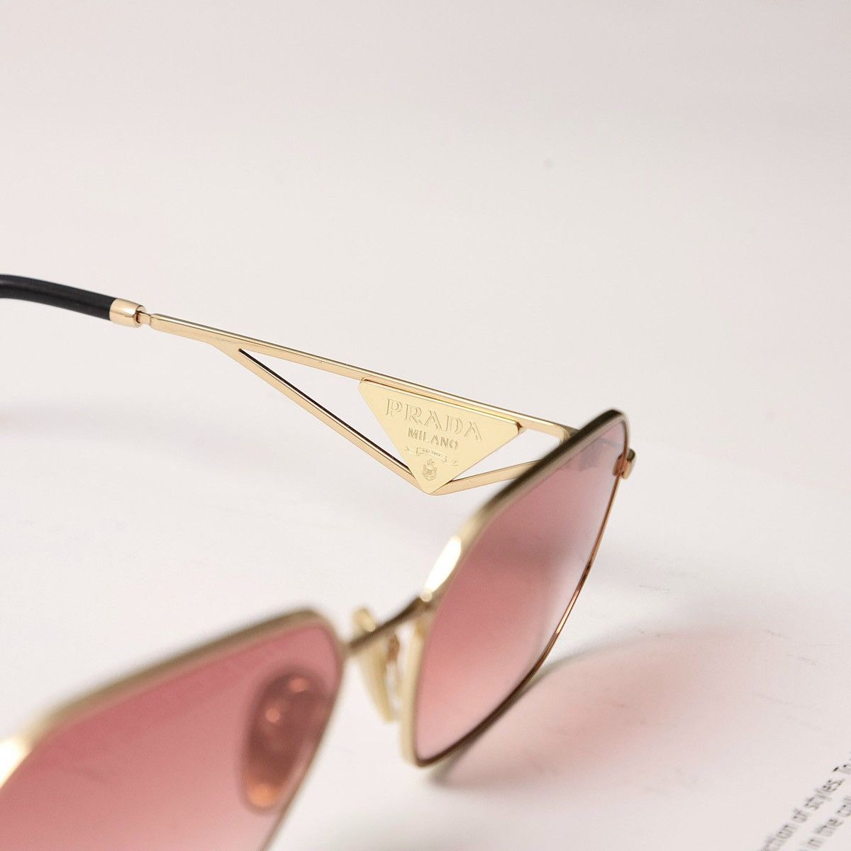 Prada PRADA 0PR A51S SUNGLASSES Size ONE SIZE - 4 Thumbnail