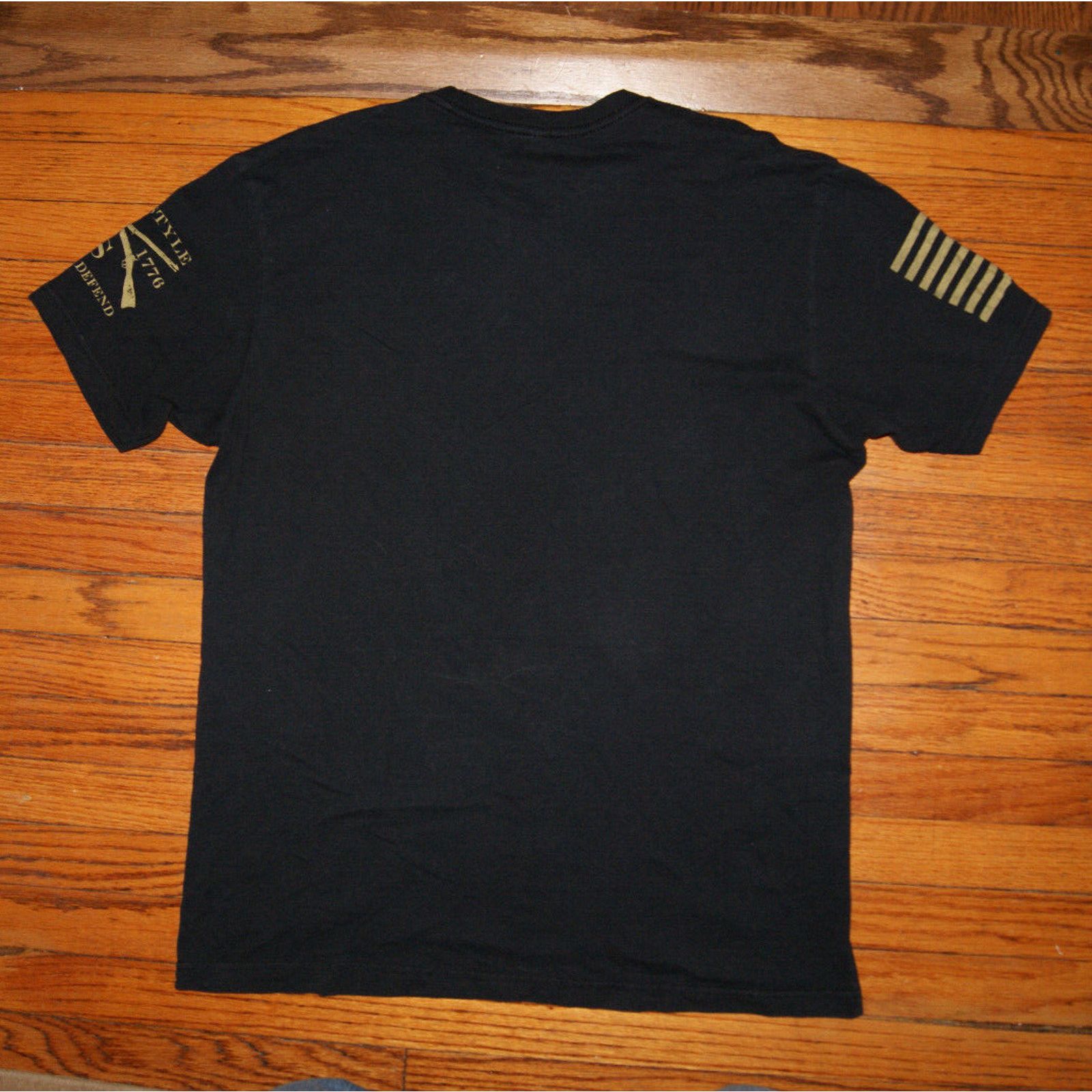 Grunt Style Grunt Style Rugged Skull USA American Flag Mens Large TShirt Size US L / EU 52-54 / 3 - 4 Thumbnail