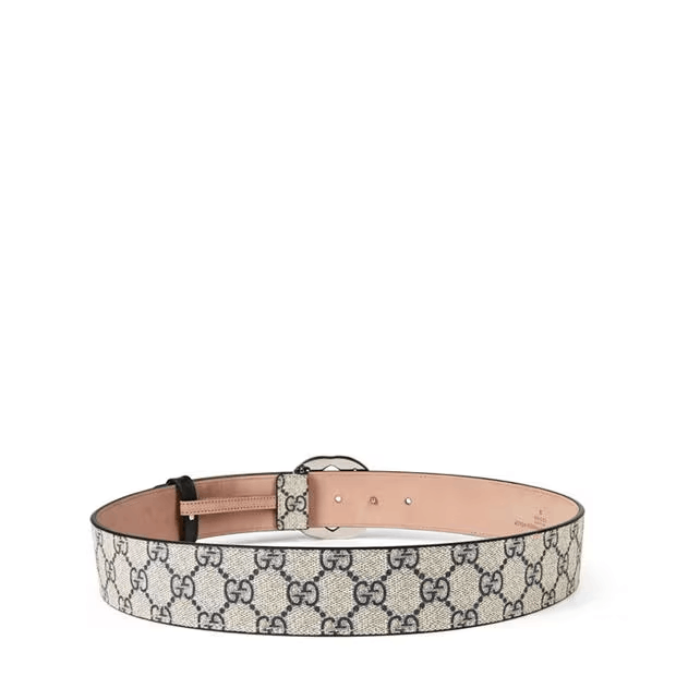 Gucci Men'S Supreme Leather Belt Size 46 - 2 Thumbnail