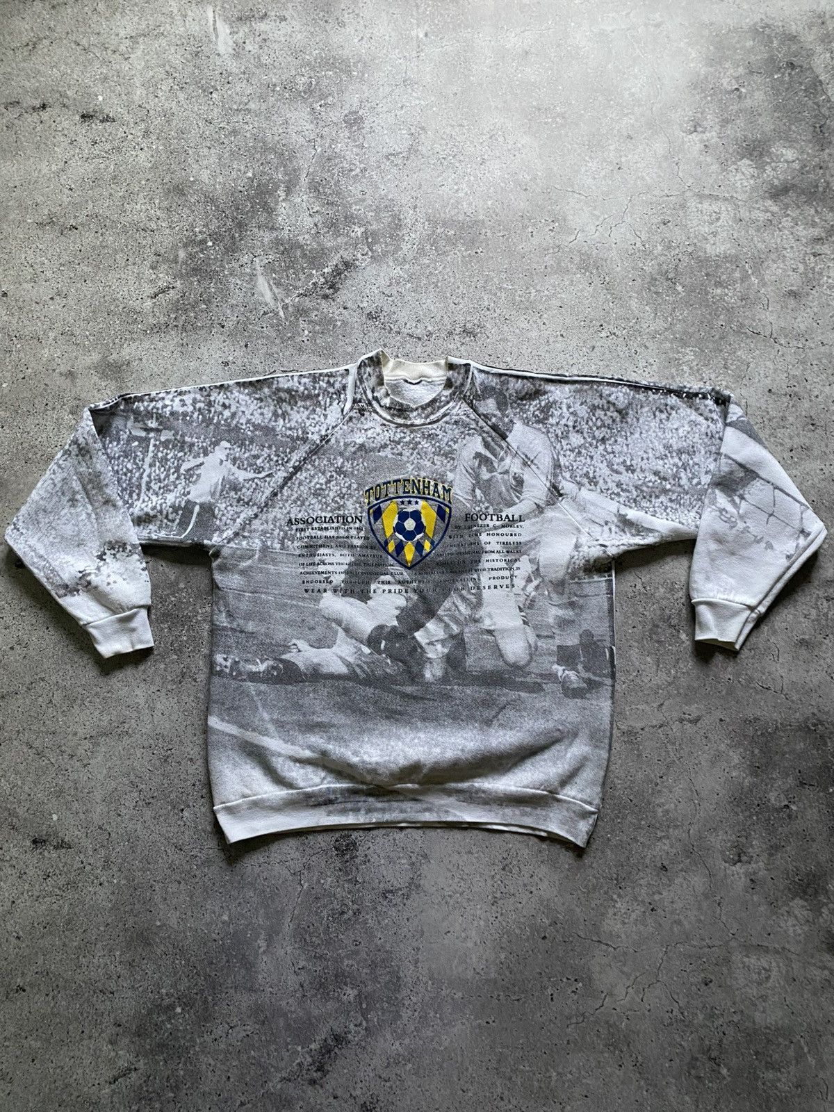 Vintage Vintage England Football Sweatshirt, Tottenham Style Retro Size US L / EU 52-54 / 3 - 2 Thumbnail