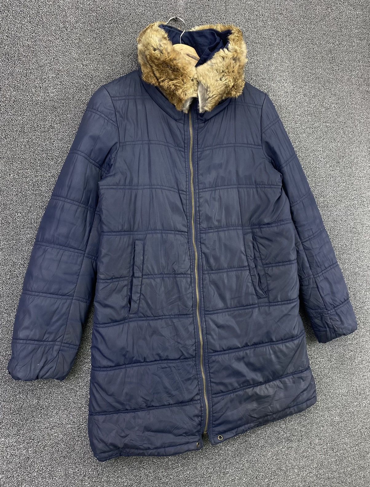 SHIPS Vintage Ships Fur Reversible Puffer Jacket Size S / US 4 / IT 40 - 2 Thumbnail