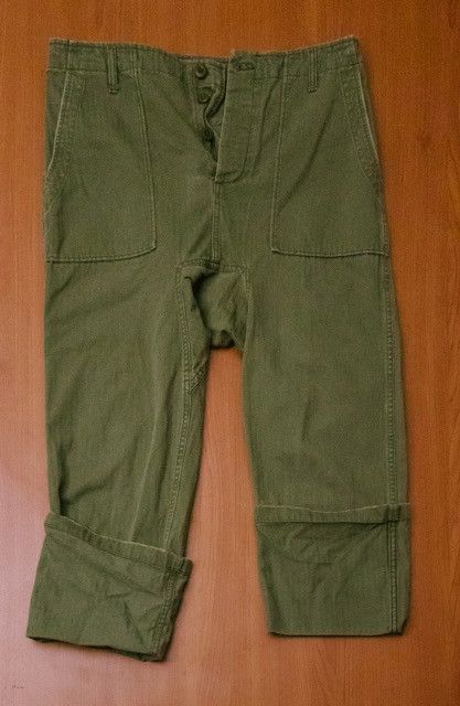R13 Utility Drop Crotch Wide Cuff Size 29" - 1 Thumbnail