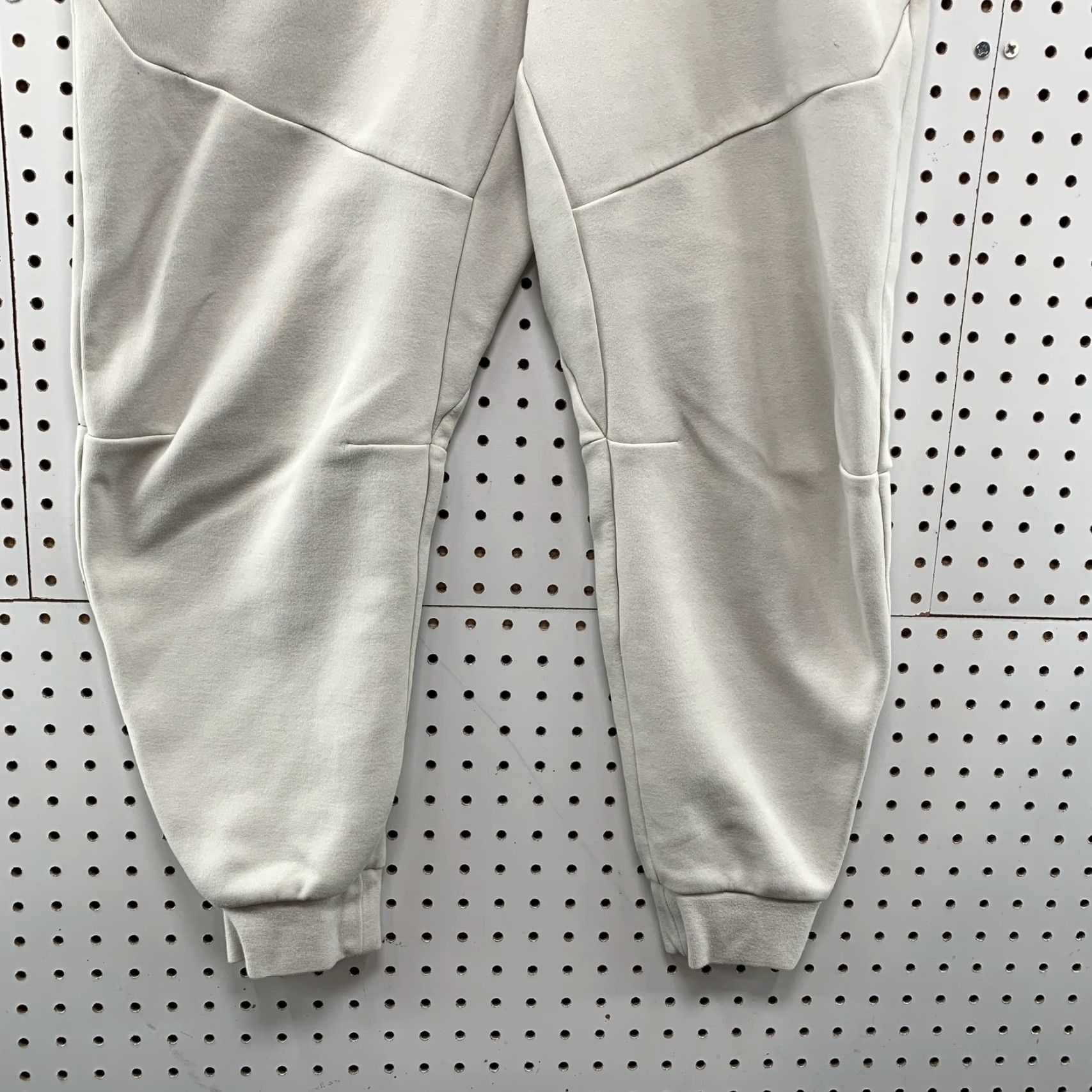 Nike Nike Tech Fleece Jogger Sweatpants Mens Large Beige Drawstring Pockets Size US 33 - 3 Thumbnail