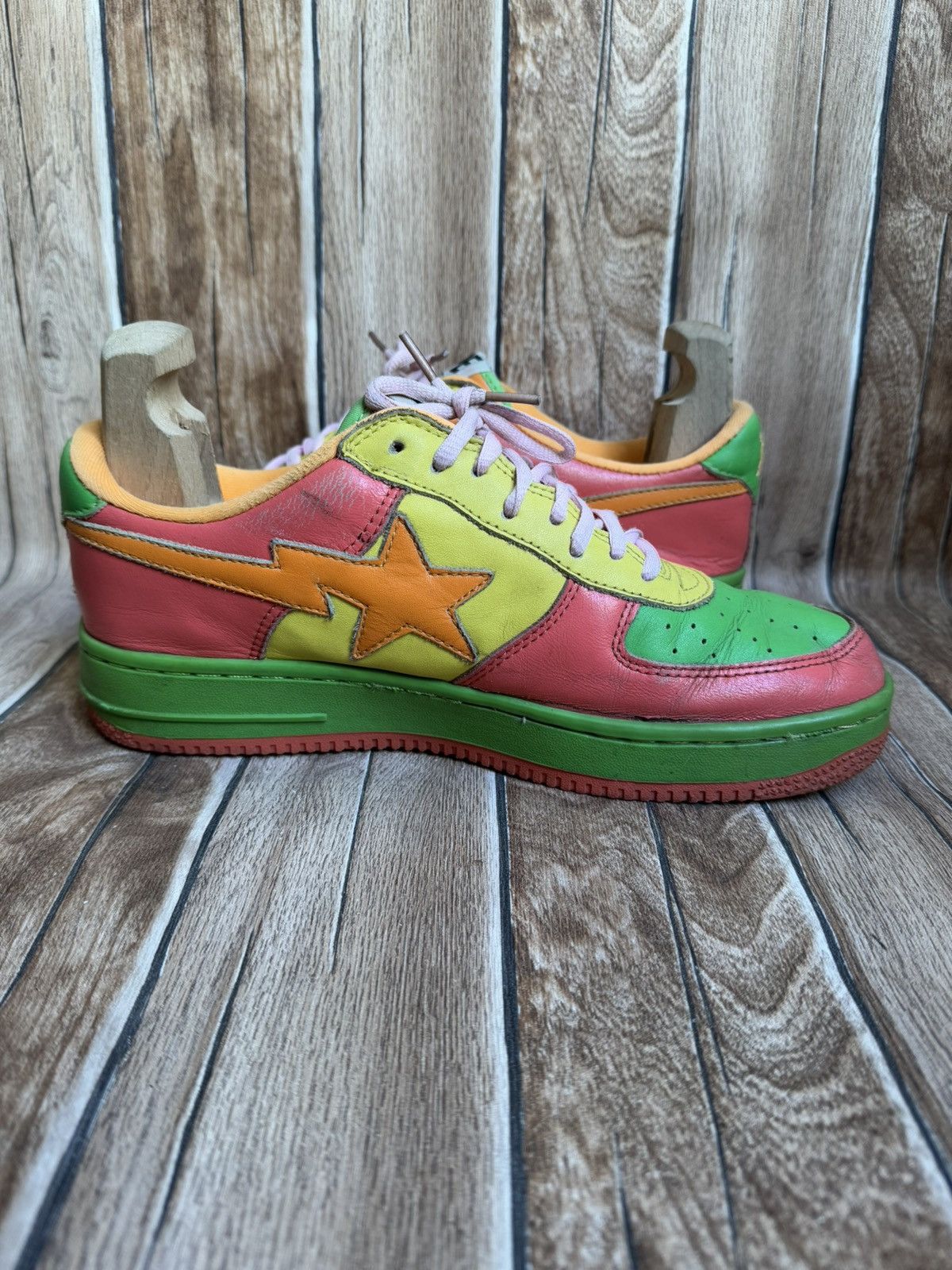 Bape × Nigo 2009 woodland camo bapesta Size US 9 / EU 42 - 12 Thumbnail