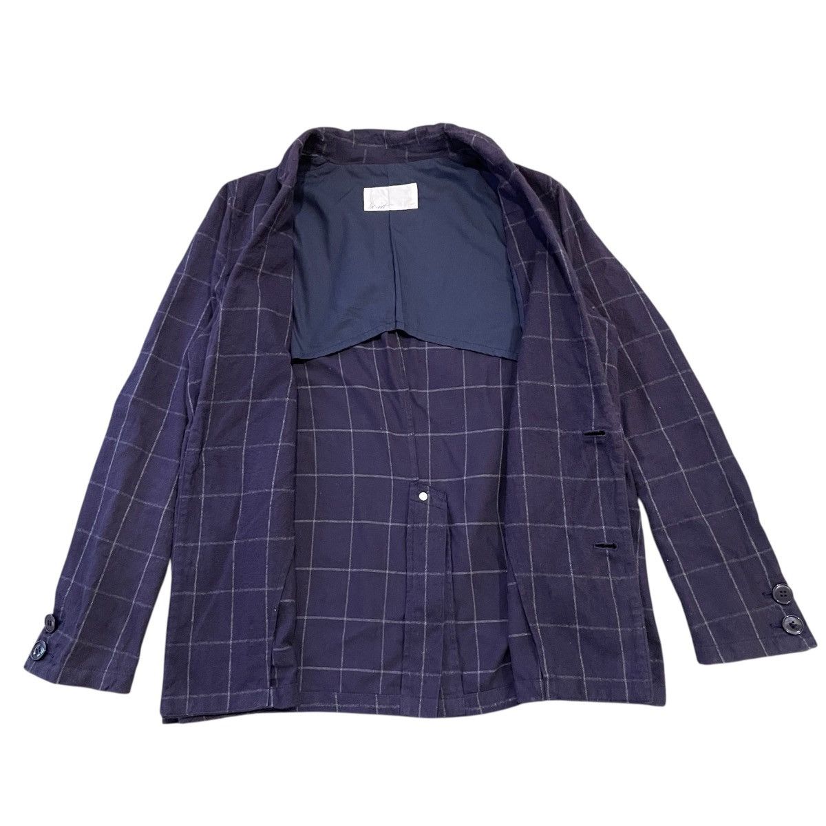 Ne-Net Ne-net Kazuaki Takashima Triangle Rivet Pocket Windowpane Size M / US 6-8 / IT 42-44 - 2 Thumbnail
