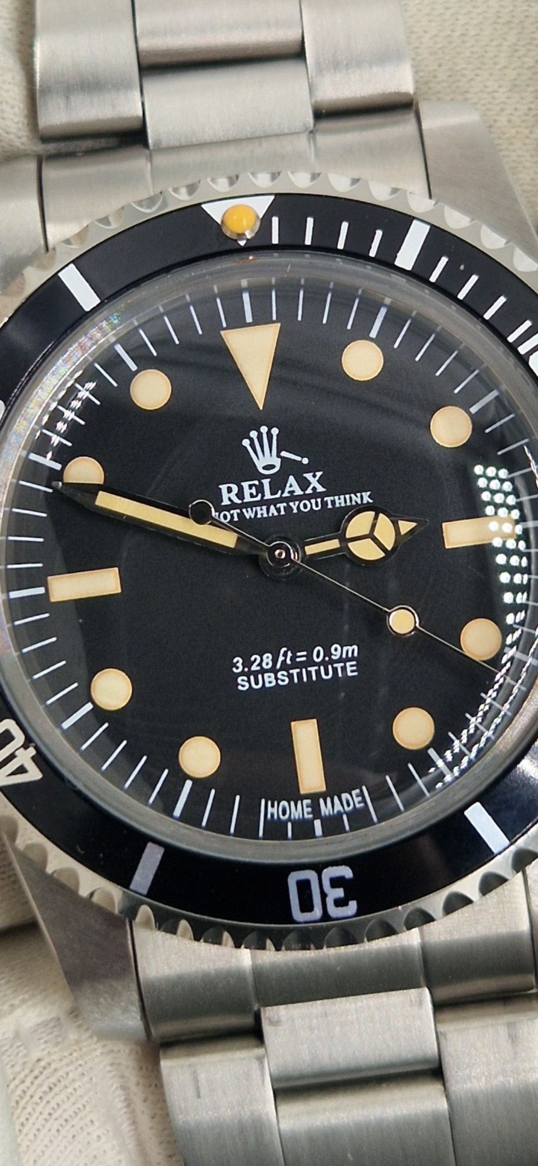 Other NH35 Automatic Diver Watch 40mm Relax Mod Vintage Sub Style Size 40 - 4 Thumbnail