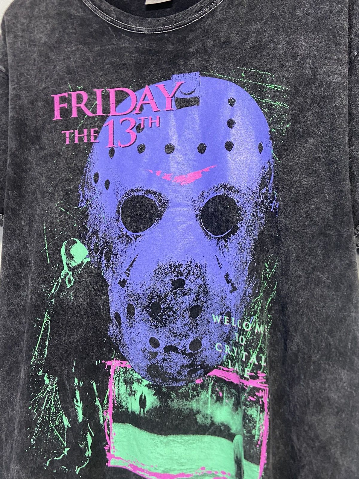Band Tees × Designer × Vintage Vintage T-Shirt 90’s Friday The 13 rare Size US L / EU 52-54 / 3 - 3 Thumbnail