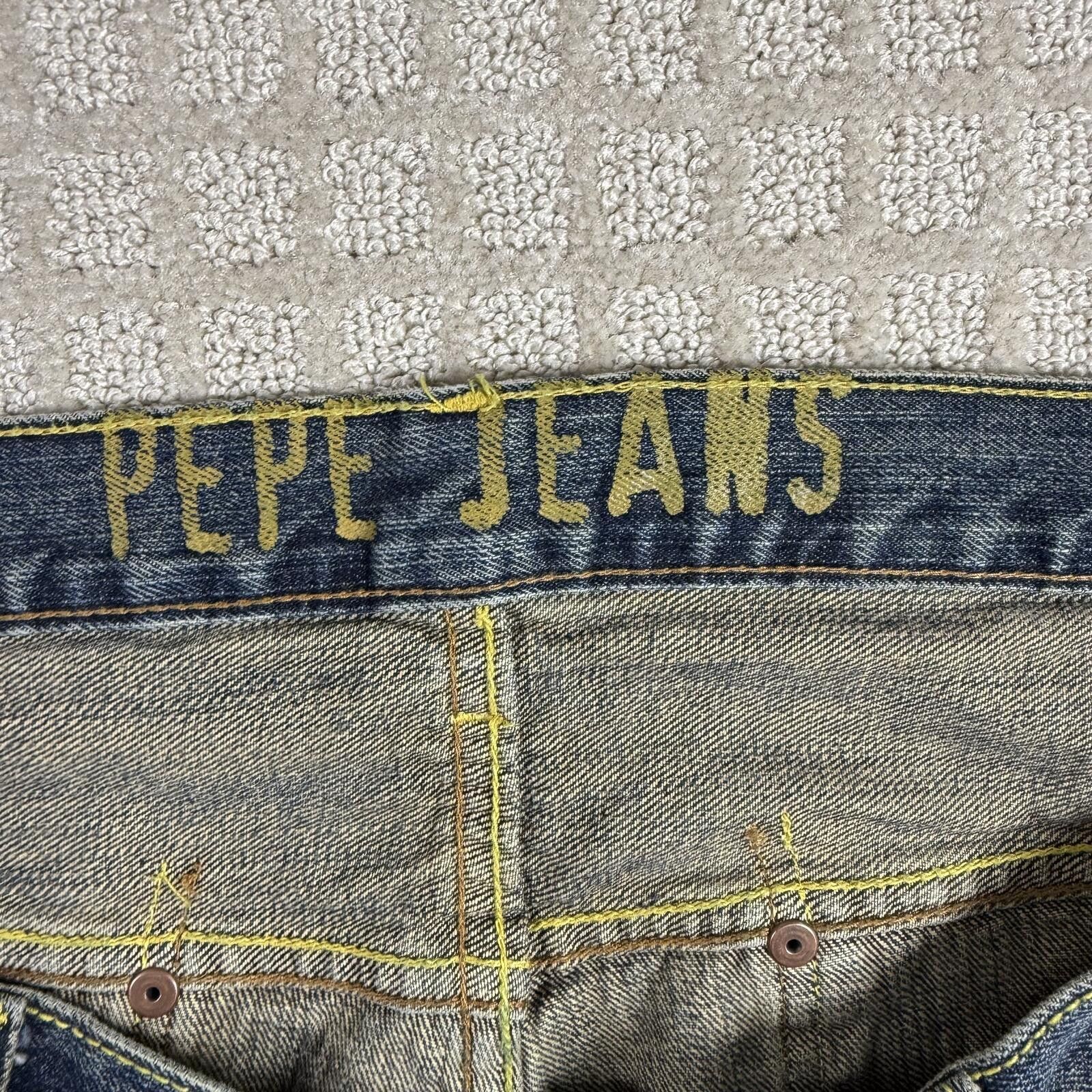 Pepe Jeans Y2K Pepe Jeans Bootcut Baggy Jeans Size 42x32 Size US 42 / EU 58 - 6 Thumbnail