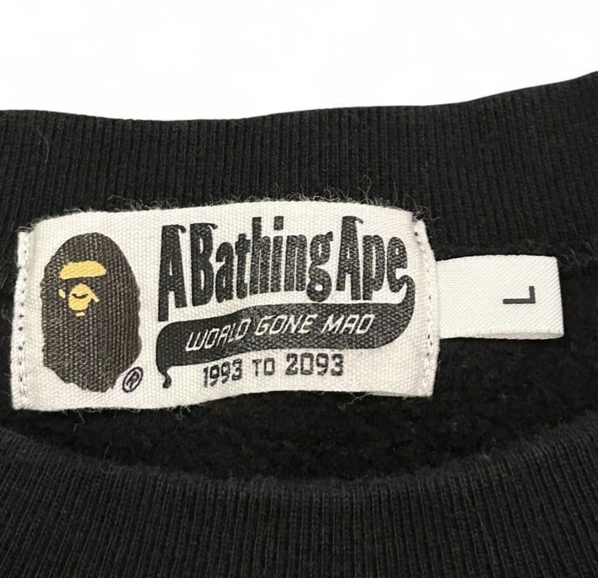 Bape BABE Daruma camo crewneck Size US L / EU 52-54 / 3 - 4 Thumbnail