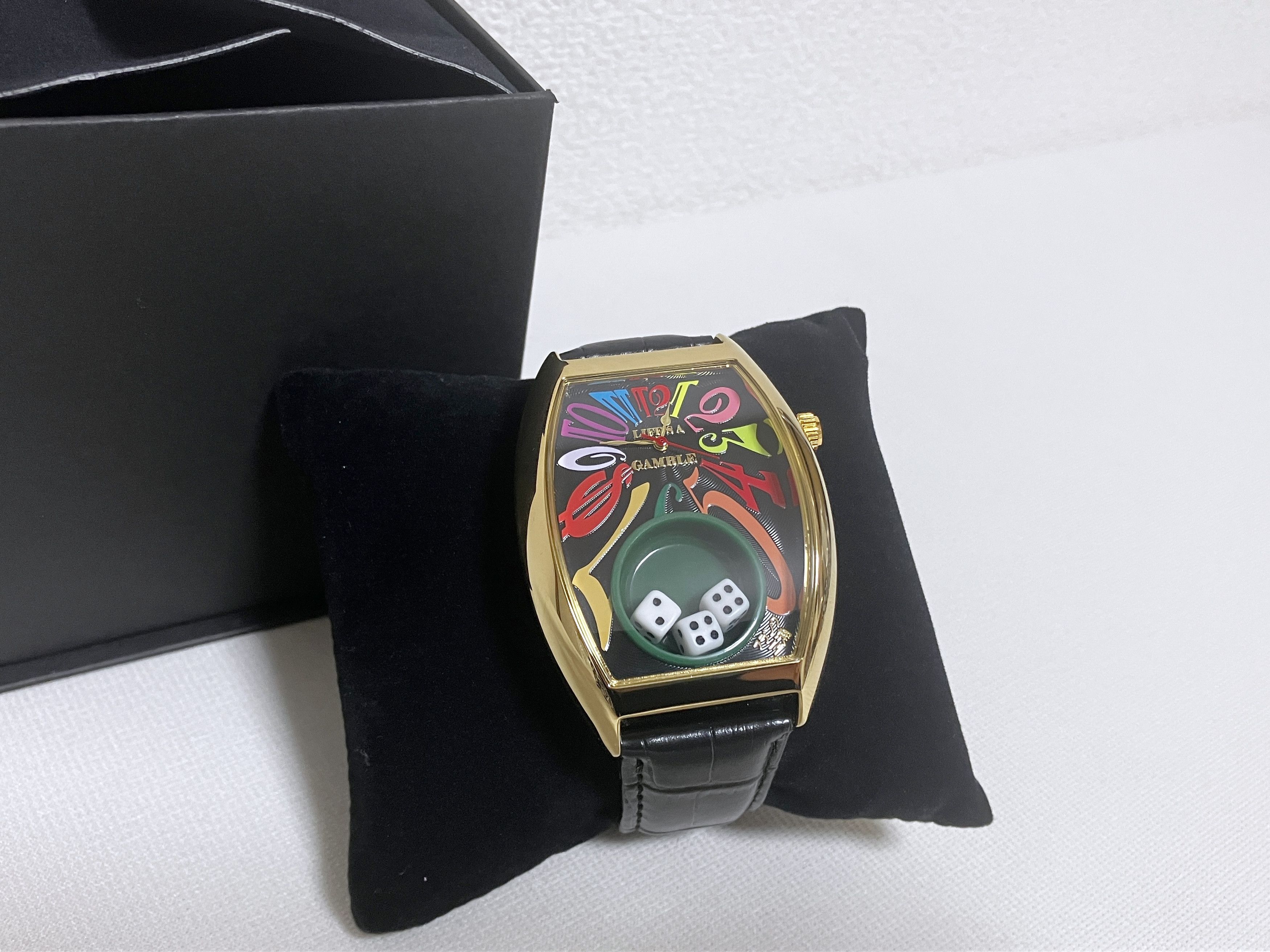 Other Frank Miura Gamble Watch King Macau Dice gold rainbow black Size ONE SIZE - 7 Thumbnail