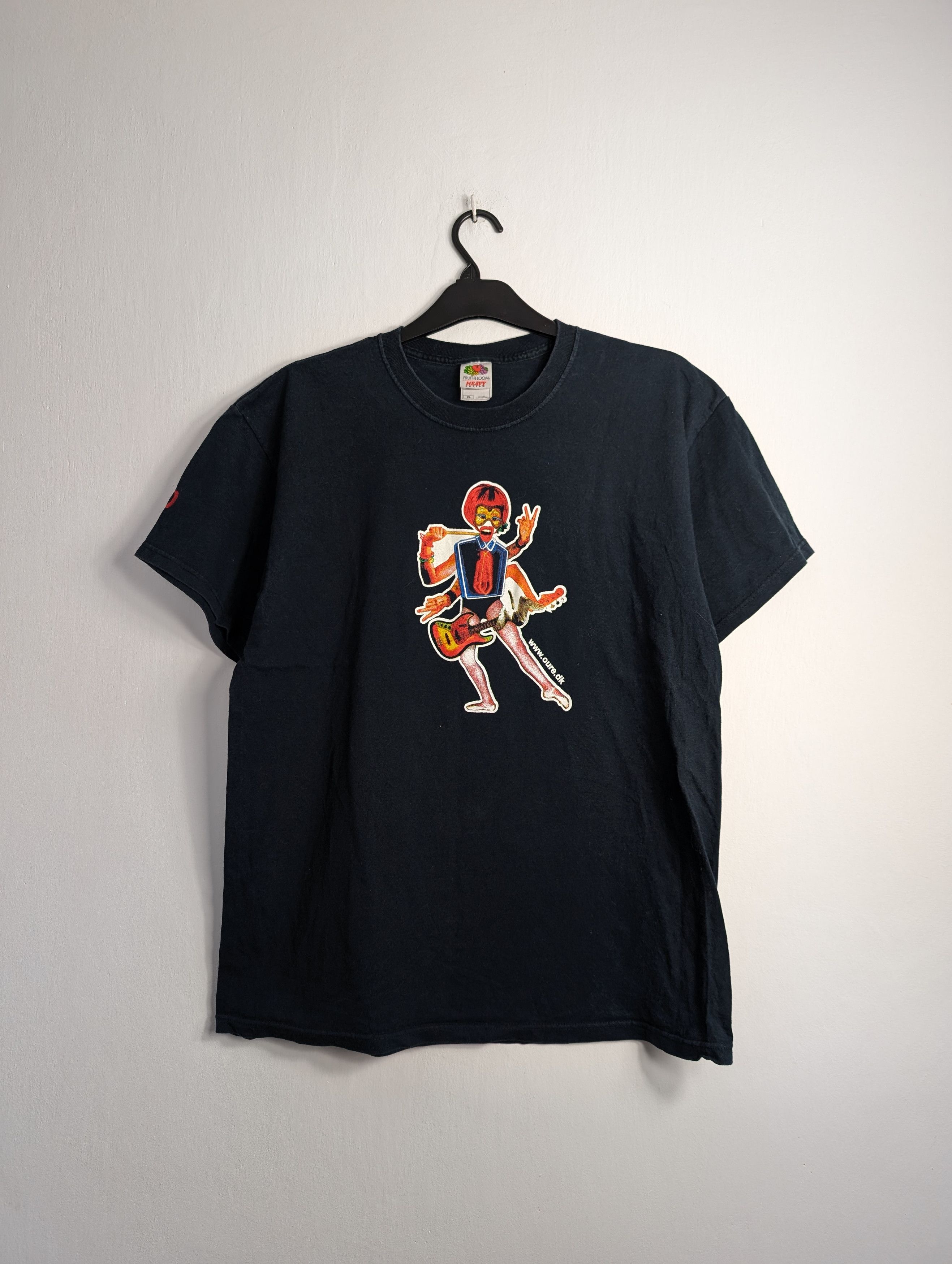 Band Tees × Fruit Of The Loom × Vintage Vintage T-shirt band 00s y2k Graphic Singer Guitar Size US XL / EU 56 / 4 - 1 Thumbnail