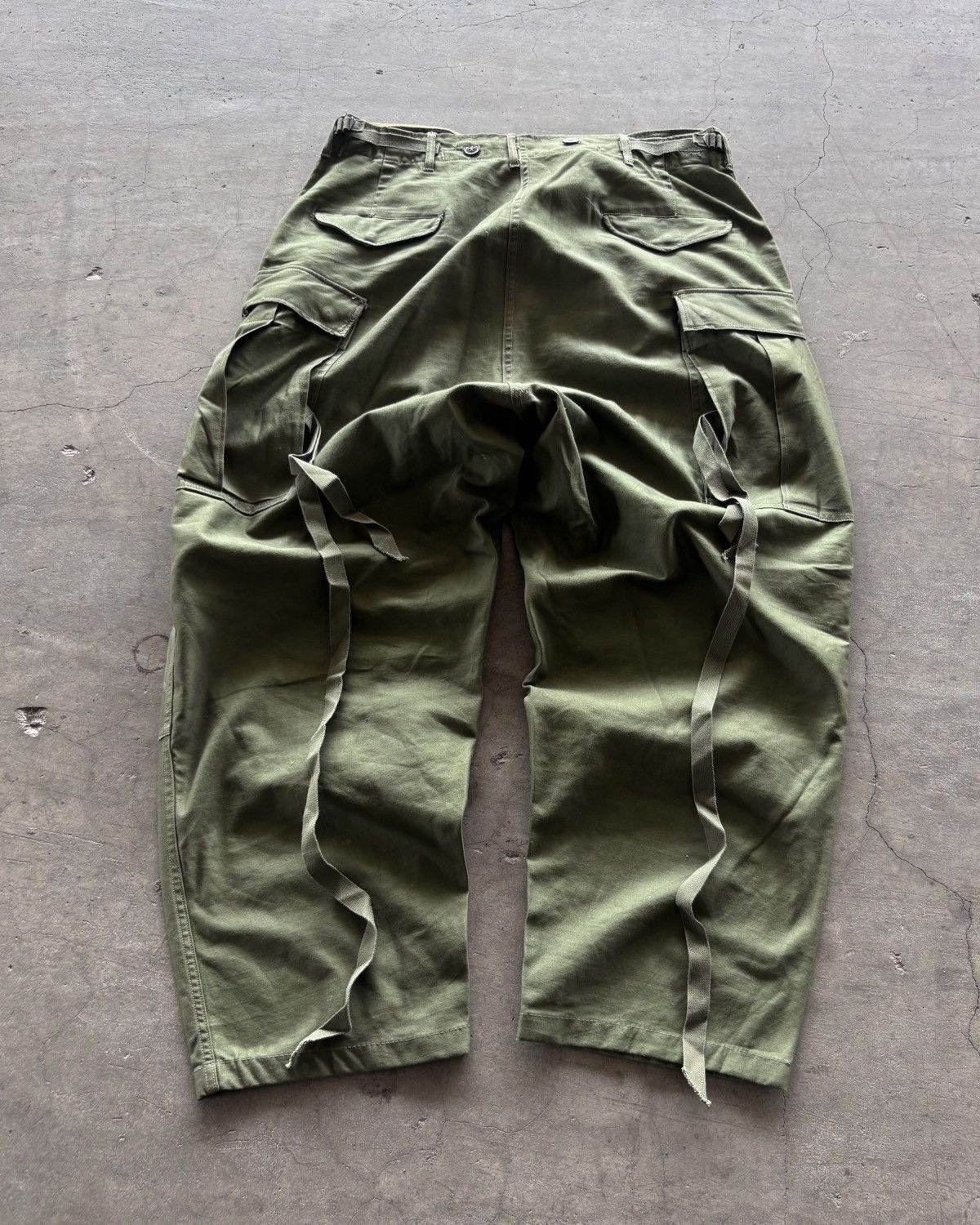 Vintage 50s OG Trousers M-1951 Deadstock Military Size US 30 / EU 46 - 7 Thumbnail
