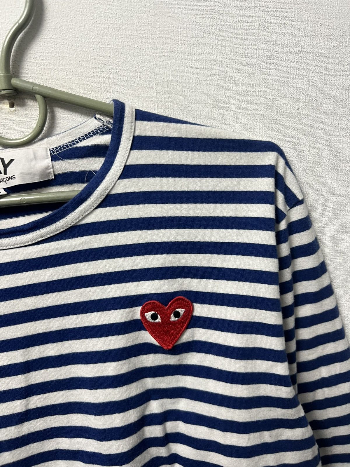 Comme des Garcons Comme des Garçons PLAY Long Sleeve Tee Size US M / EU 48-50 / 2 - 5 Thumbnail